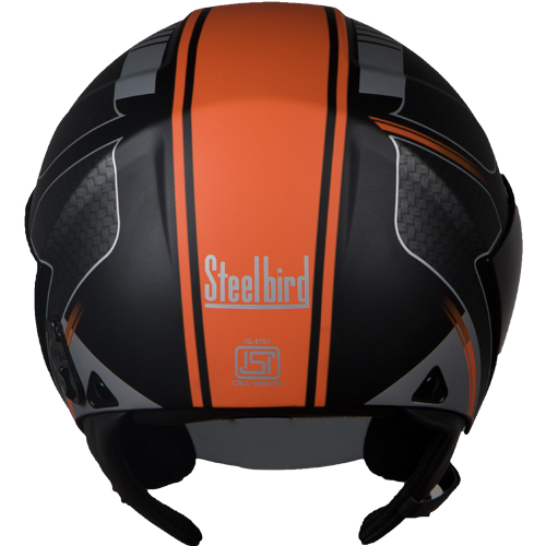 SB-33 EVE DIVINE MAT BLACK+RED 580MM BL.VISOR