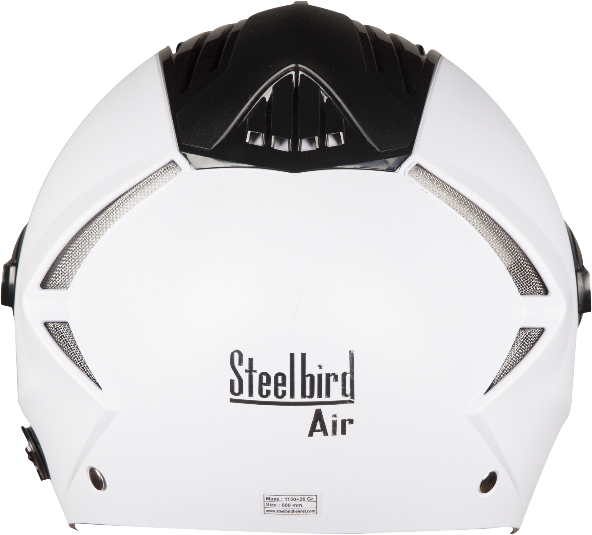 SBA-3 DASHING WHITE ( Fitted With Clear Visor Extra Blue Chrome Visor Free)
