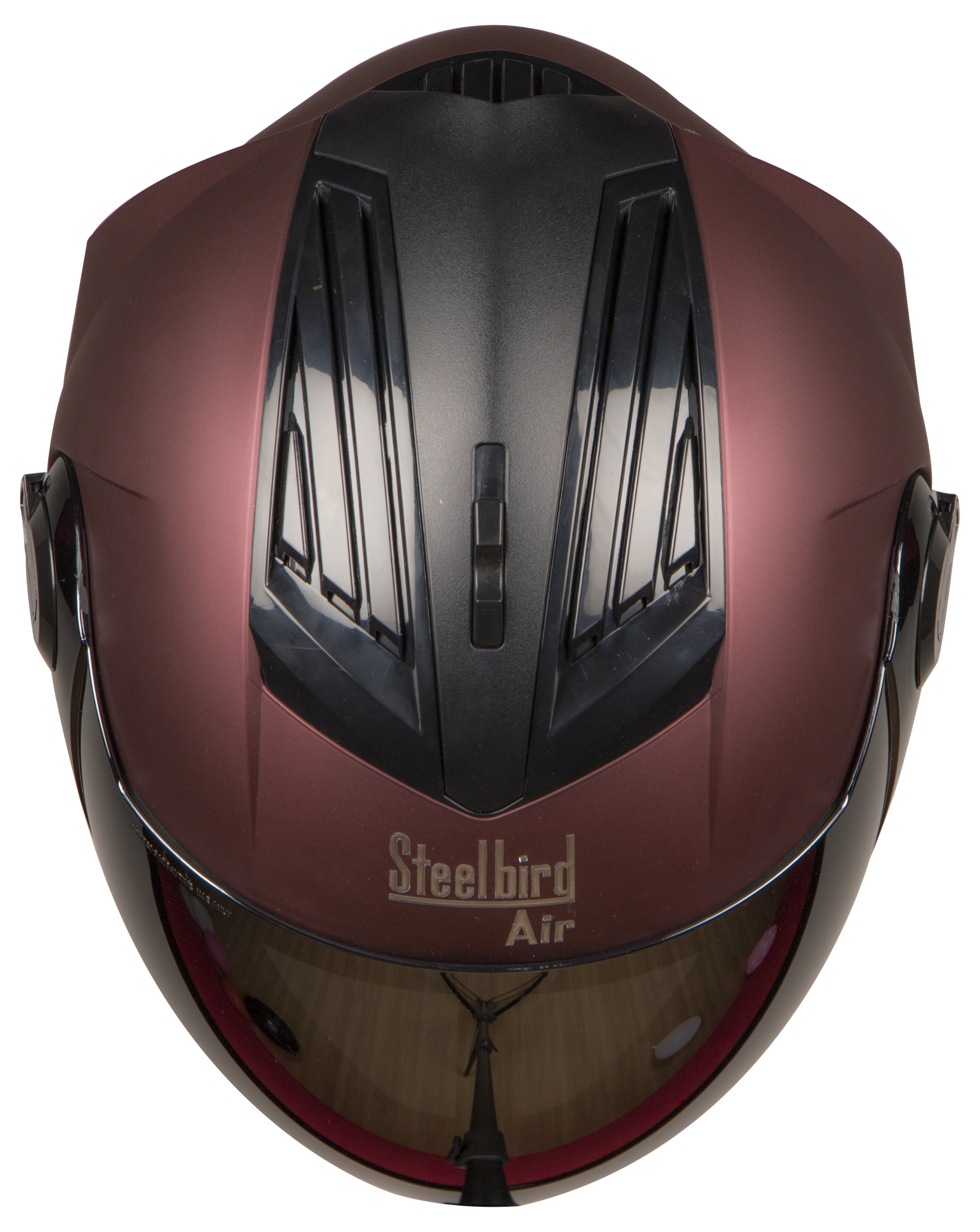 SBA-2 MAT MAROON ( Fitted With Clear Visor Extra Silver Chrome Visor Free)