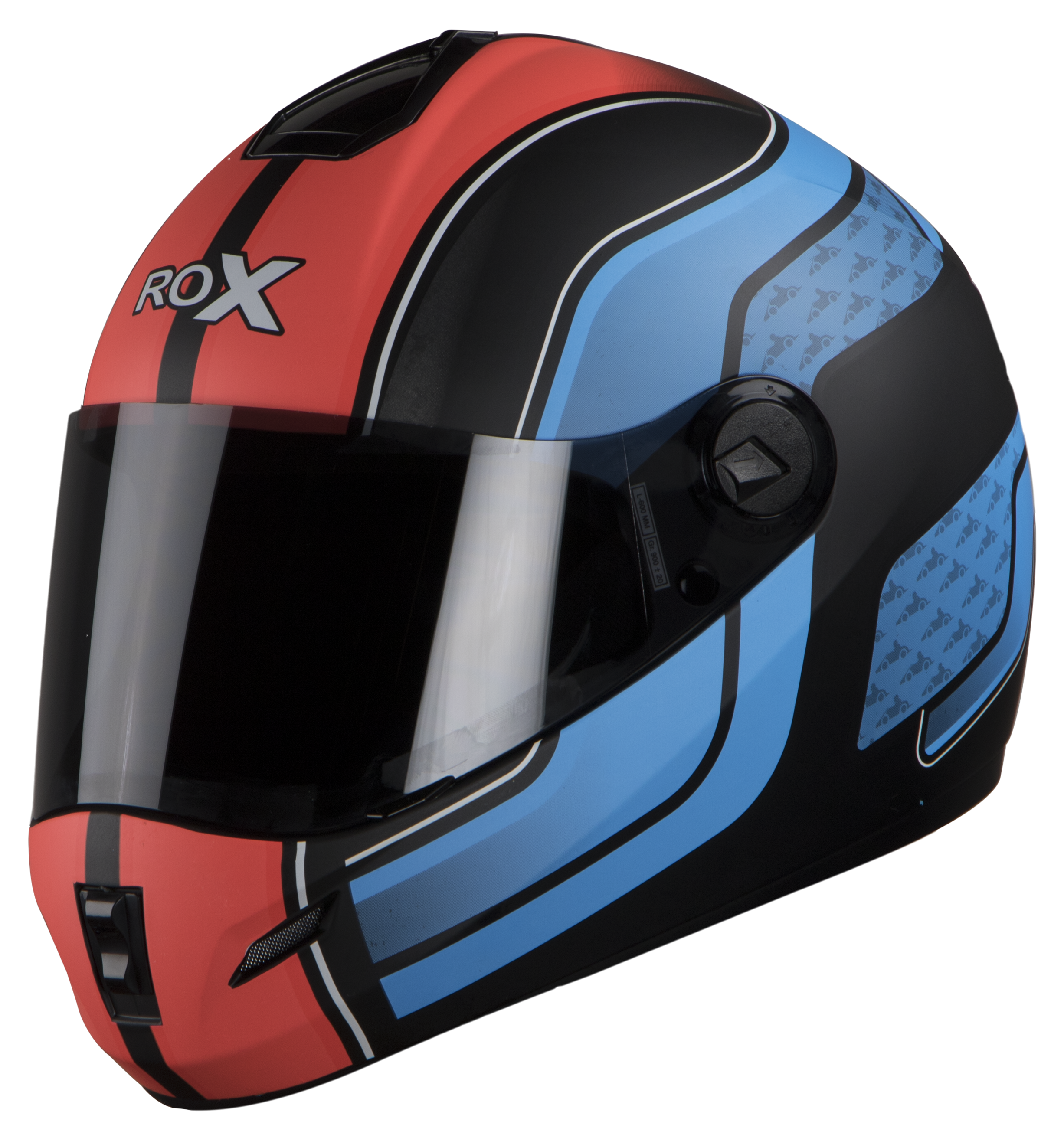 SB-39 Rox Blast Mat Black With Blue