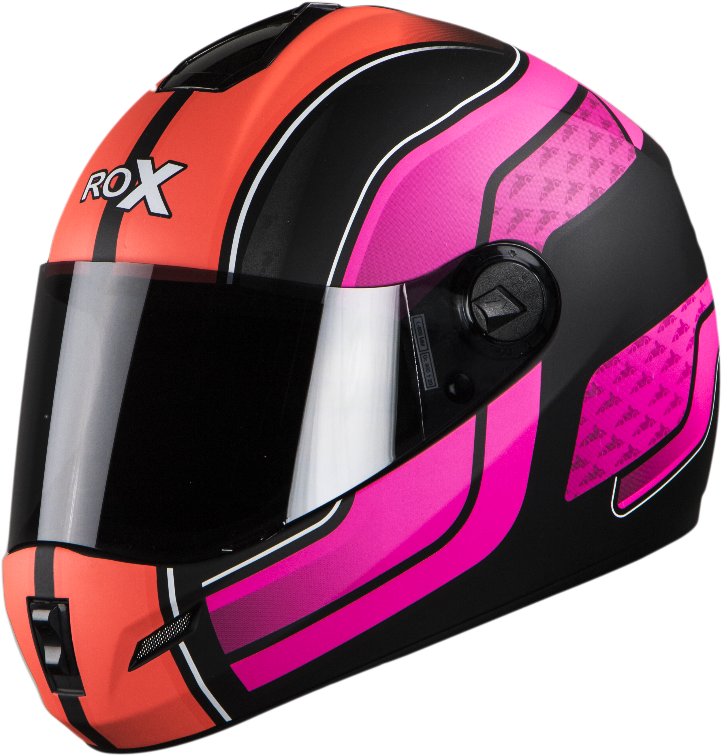 SB-39 Rox Blast Glossy Black With Magenta