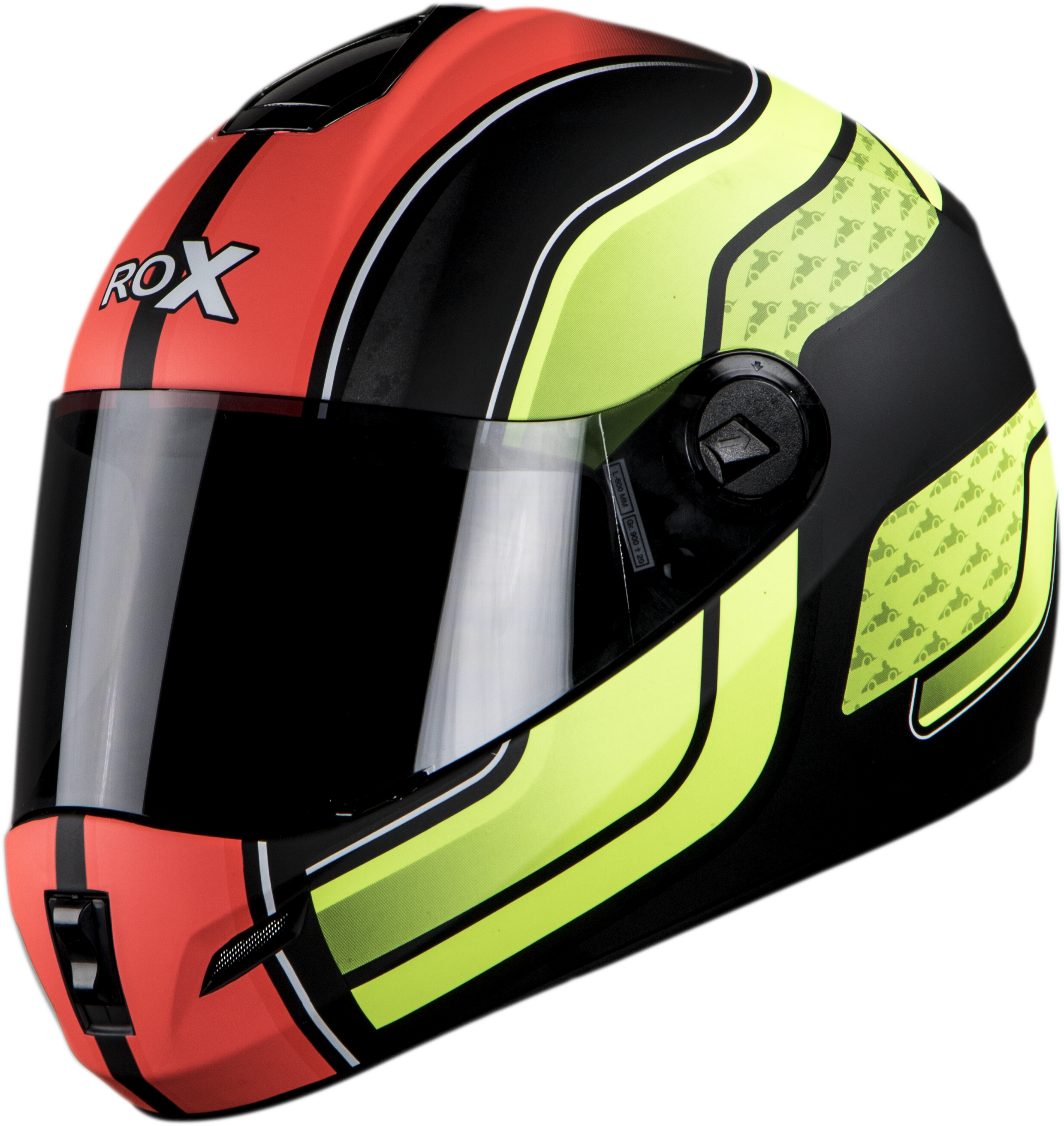 SB-39 Rox Blast Glossy Black With Yellow