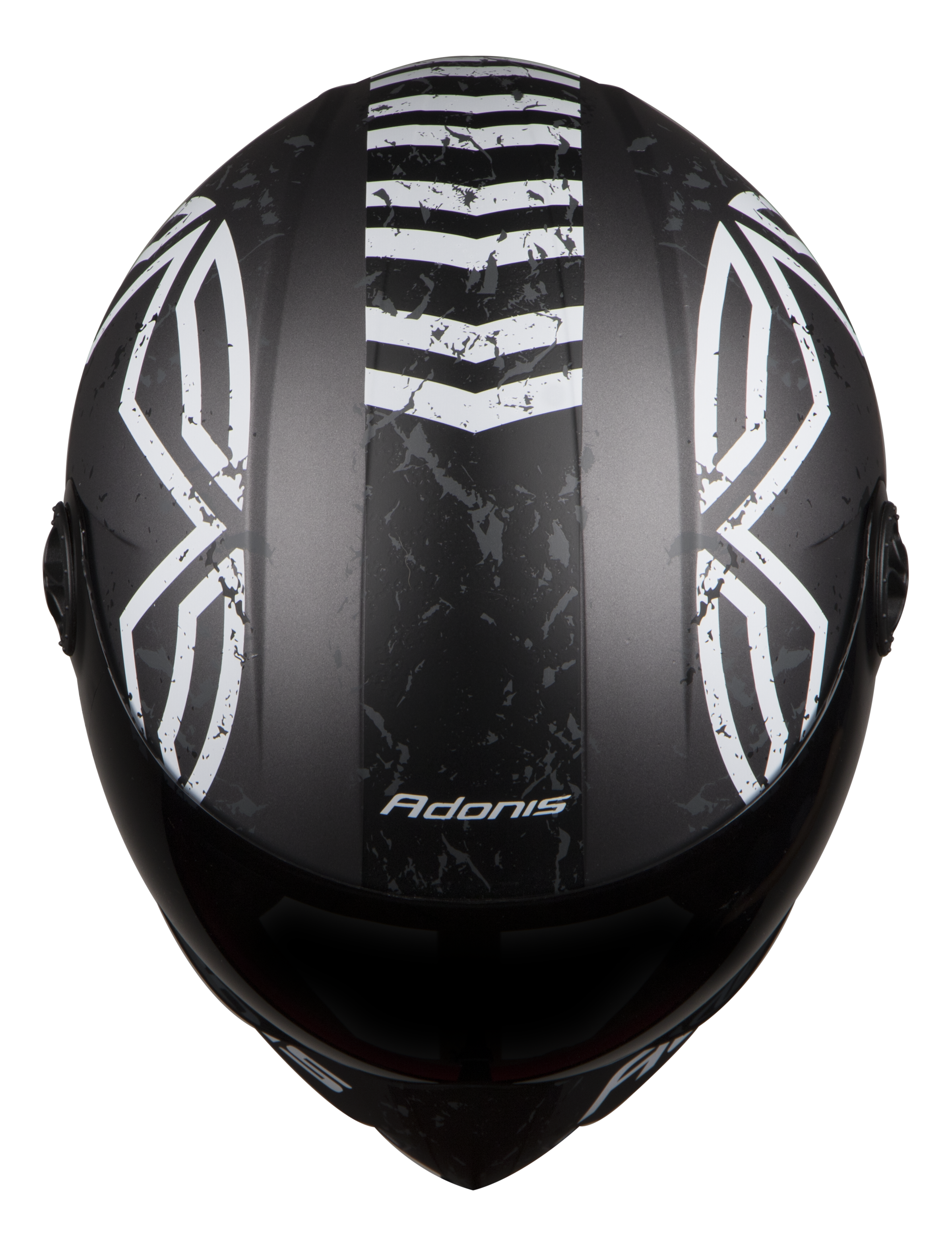 SB-50 Adonis Trooper Charcoal Grey ( Fitted With Clear Visor Extra Smoke Visor Free)