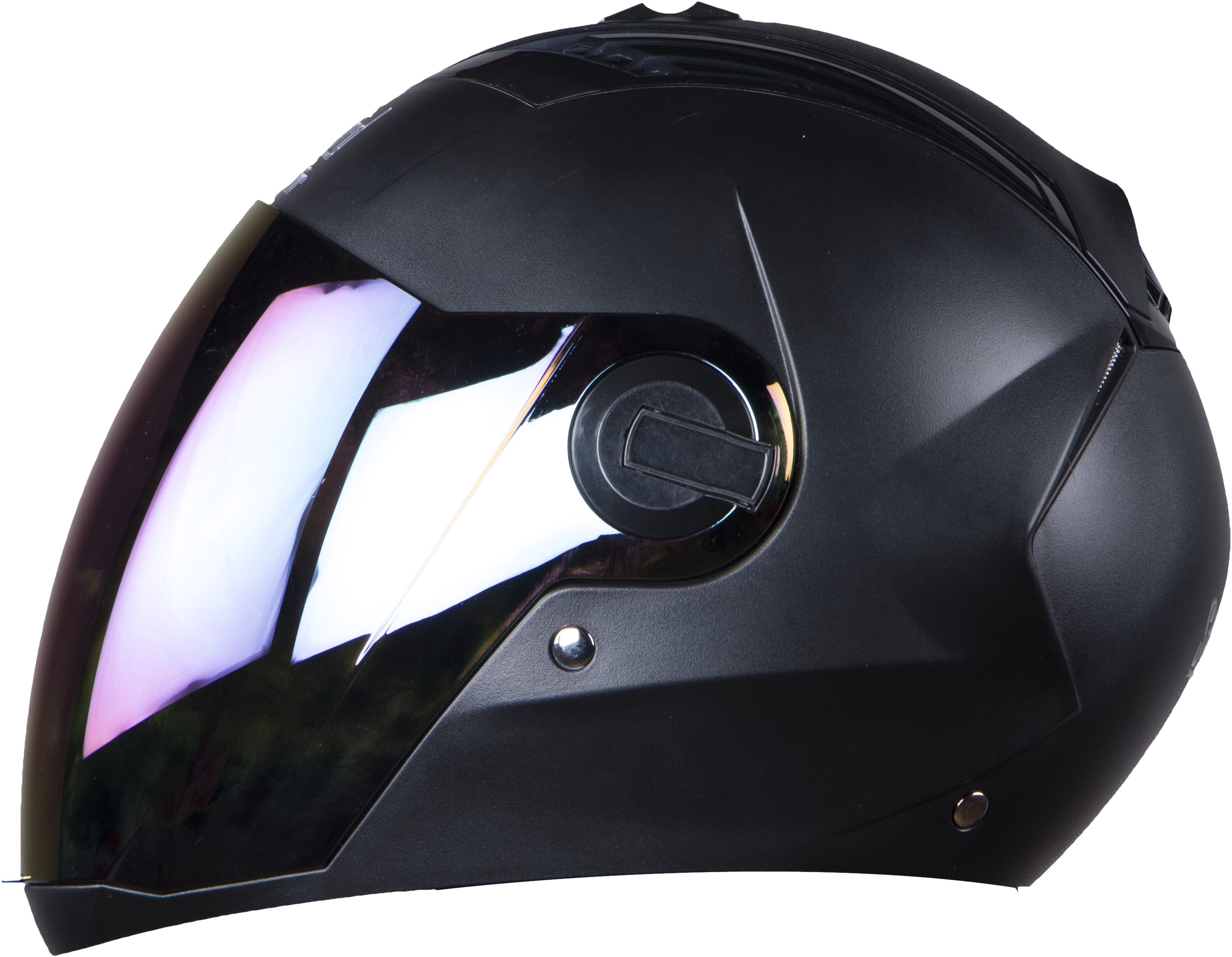 SBA-2 DASHING BLACK (FITTED WITH CLEAR VISOR EXTRA GOLD CHROME VISOR FREE)