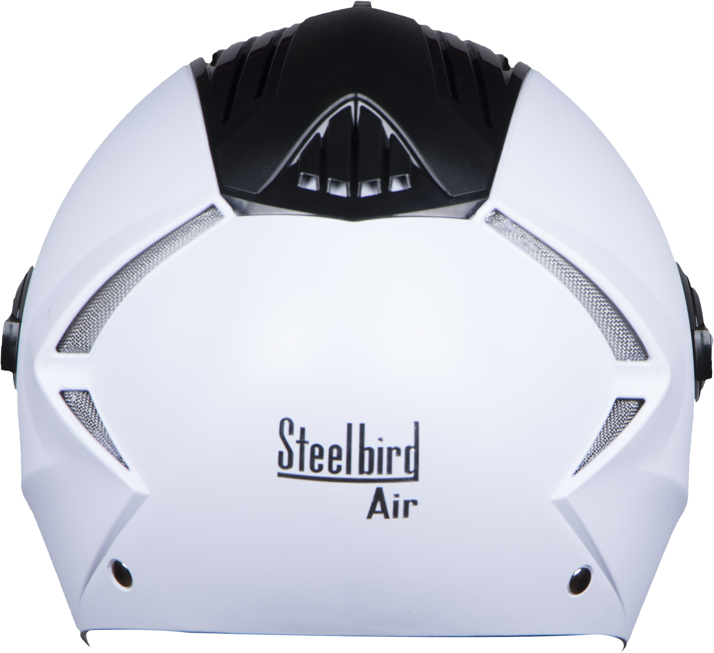 SBA-2 DASHING WHITE (FITTED WITH CLEAR VISOR EXTRA SILVER CHROME VISOR FREE)