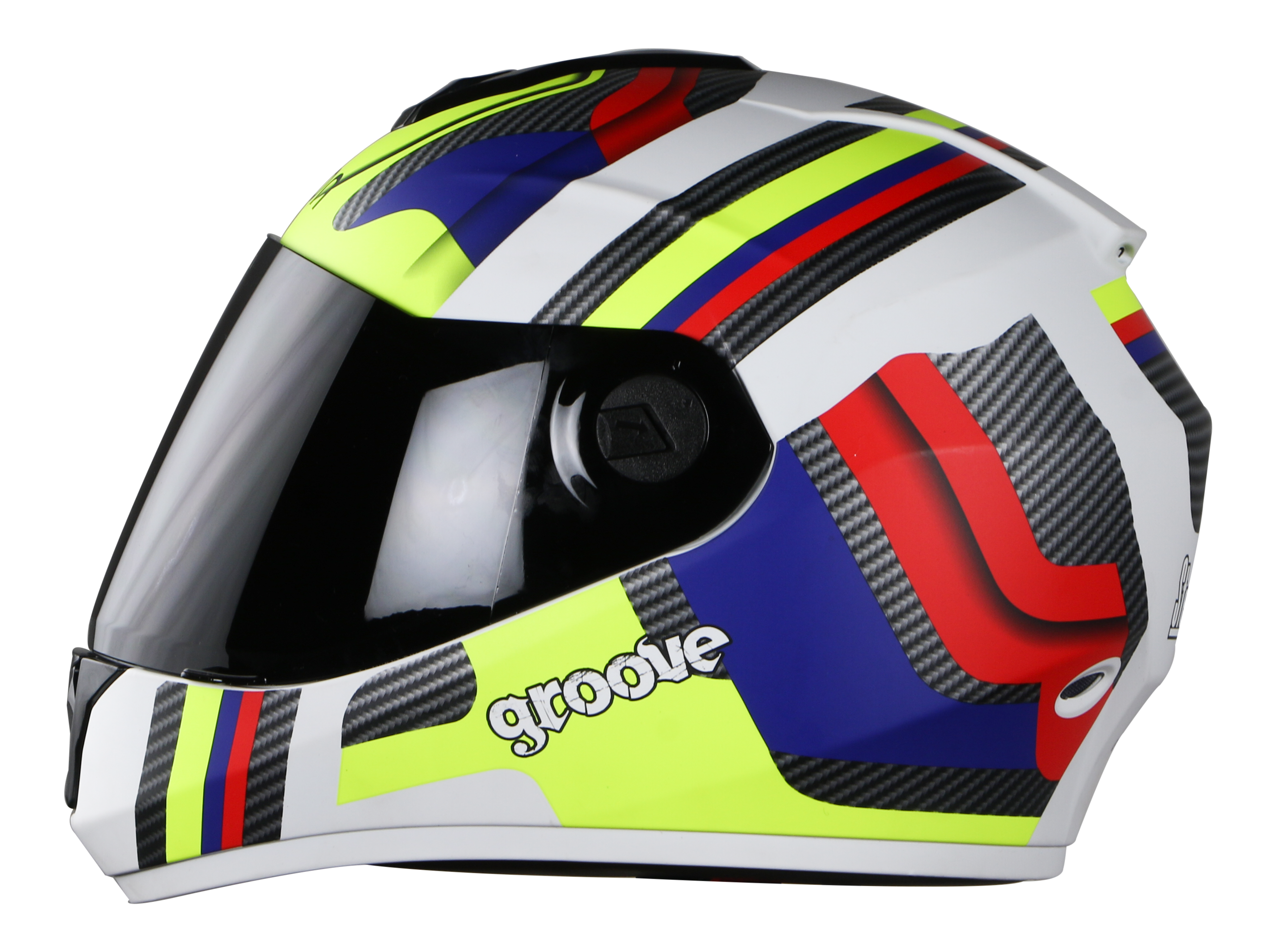 SBH-11 Vision Groove Glossy White With Neon Yellow 
