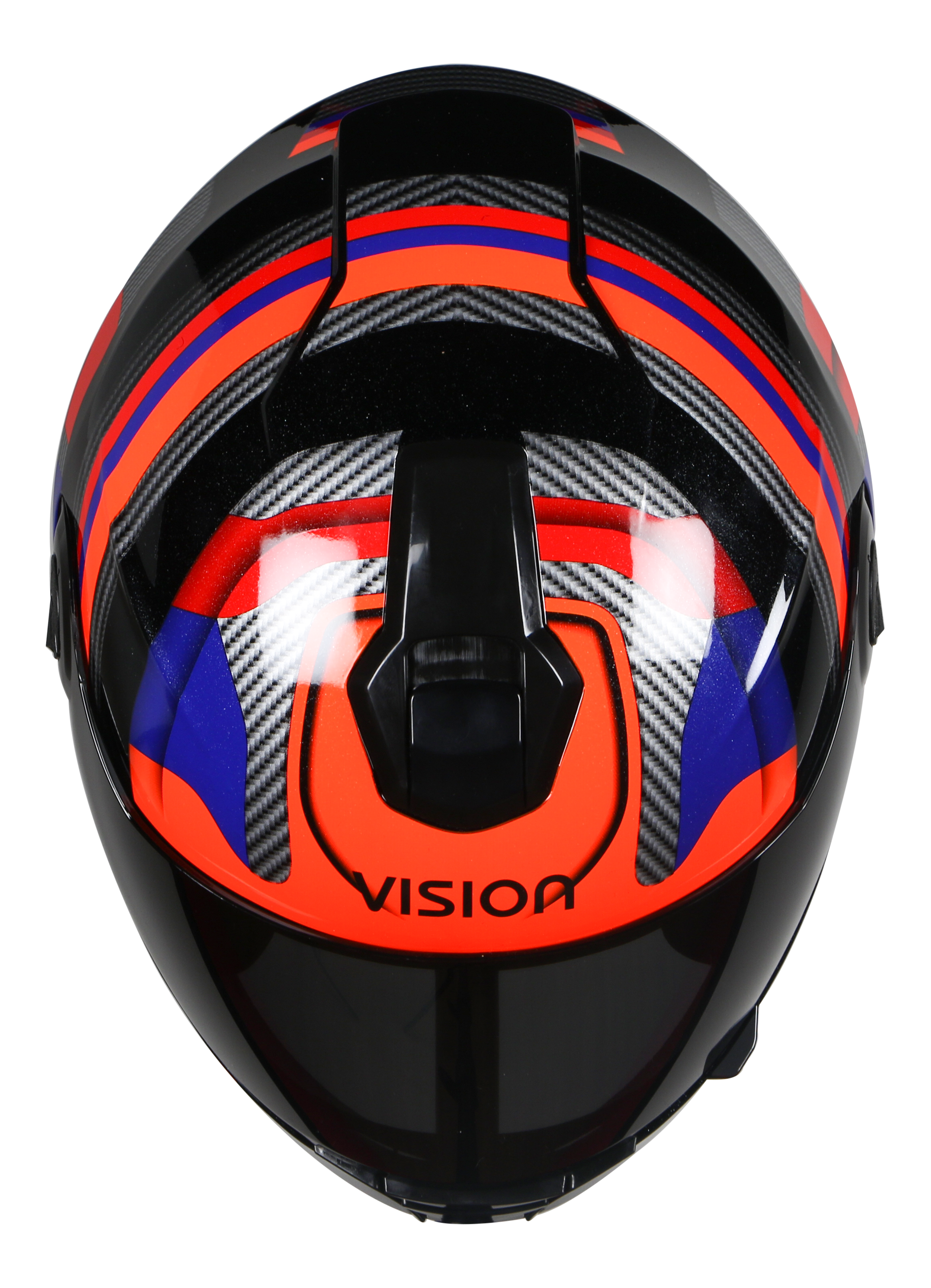 SBH-11 Vision Groove Glossy Black With Orange