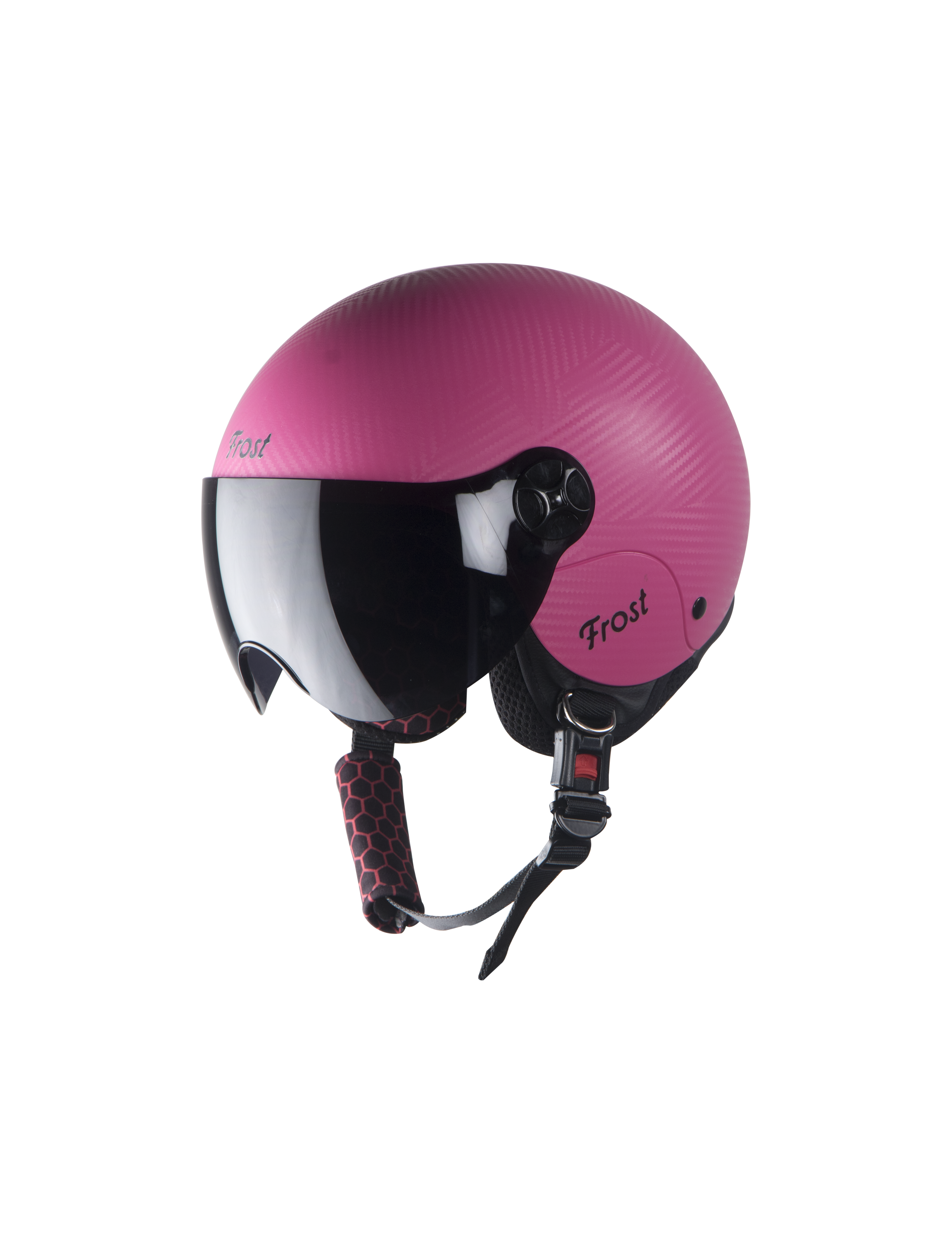 SBH-16 Frost Dashing Pink ( For Girls)( Fitted With Clear Visor Extra Smoke Visor Free)