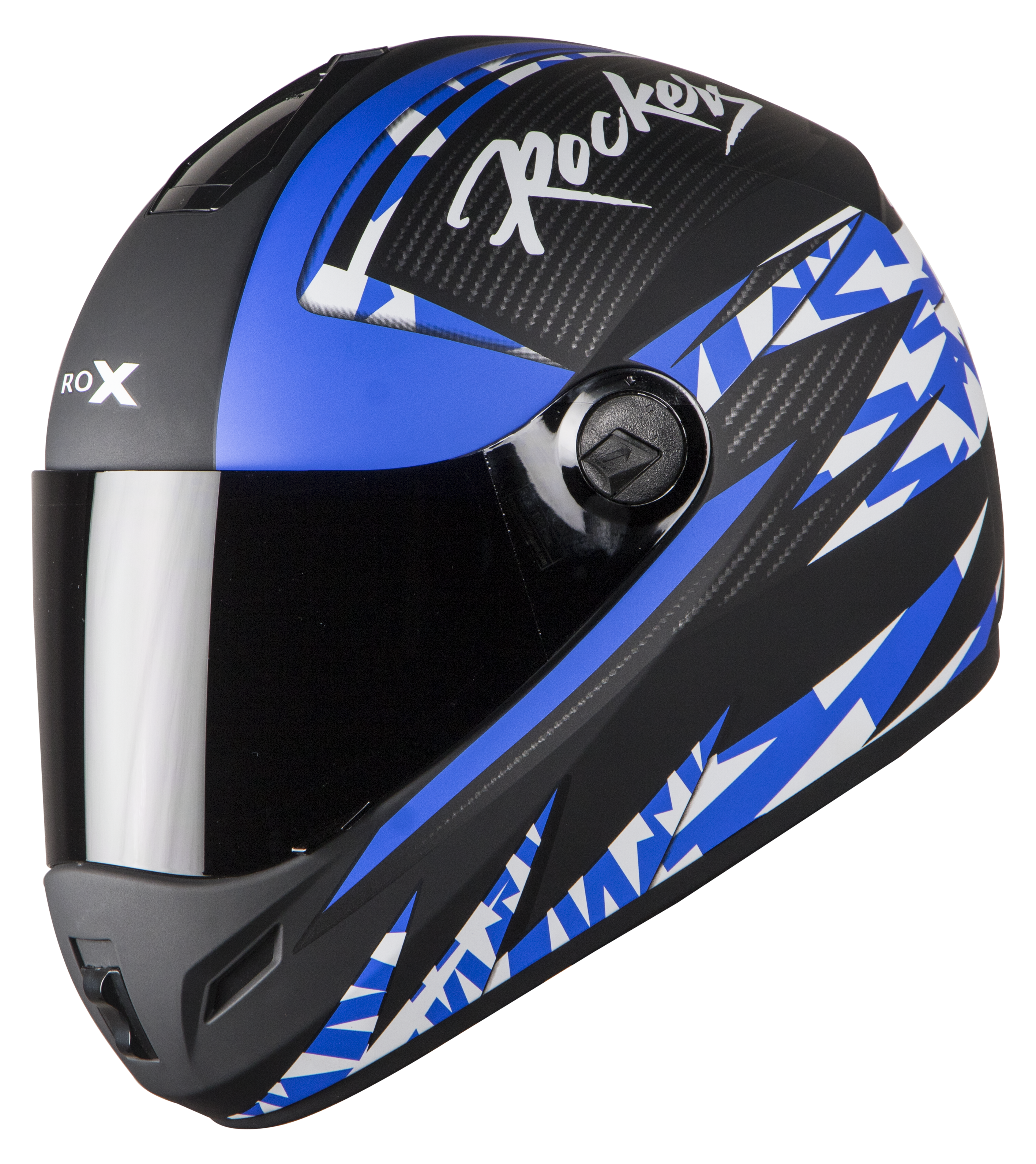 SB-39 Rox Rockers Glossy Black With Blue