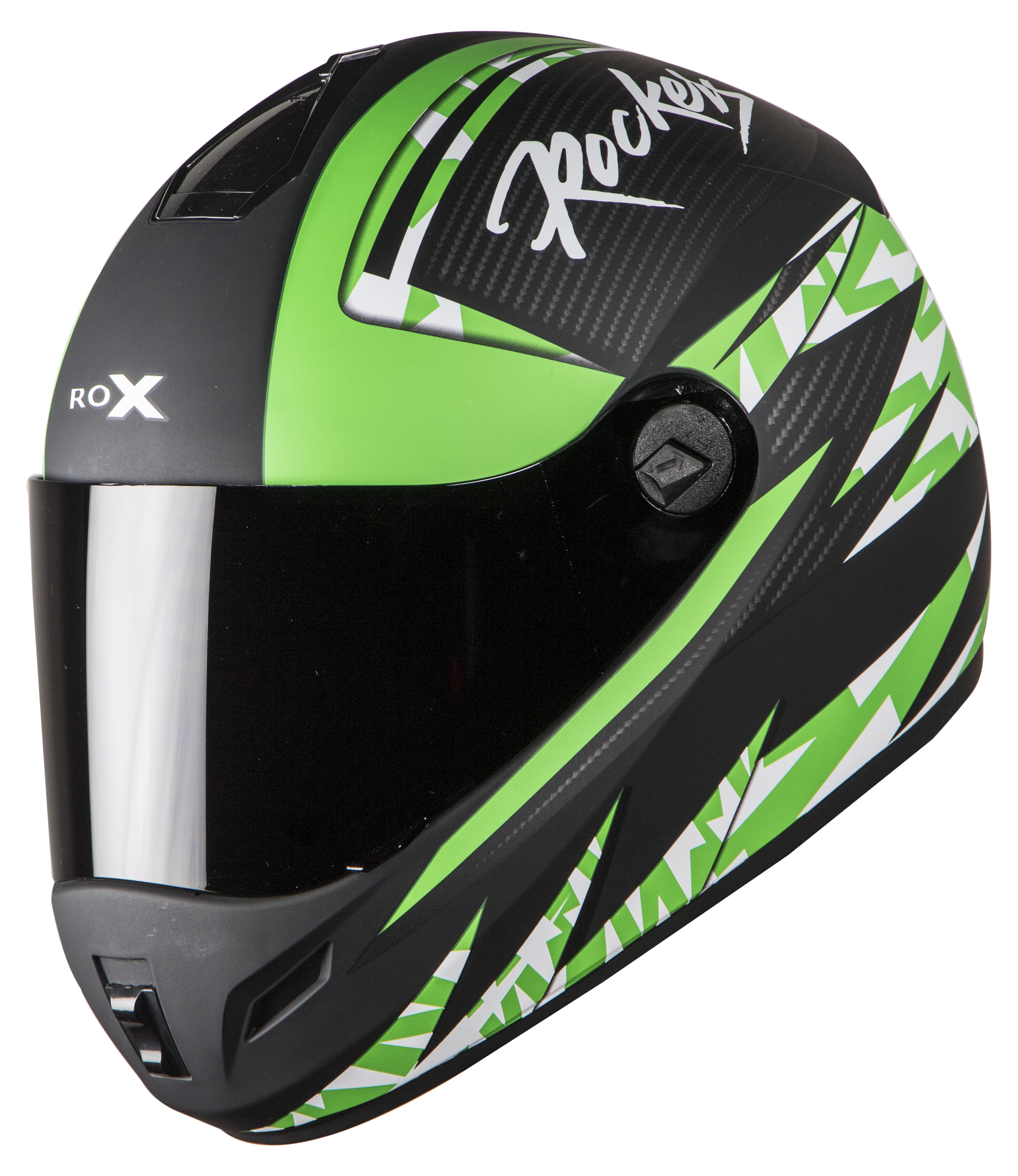 SB-39 Rox Rockers Glossy Black With Green