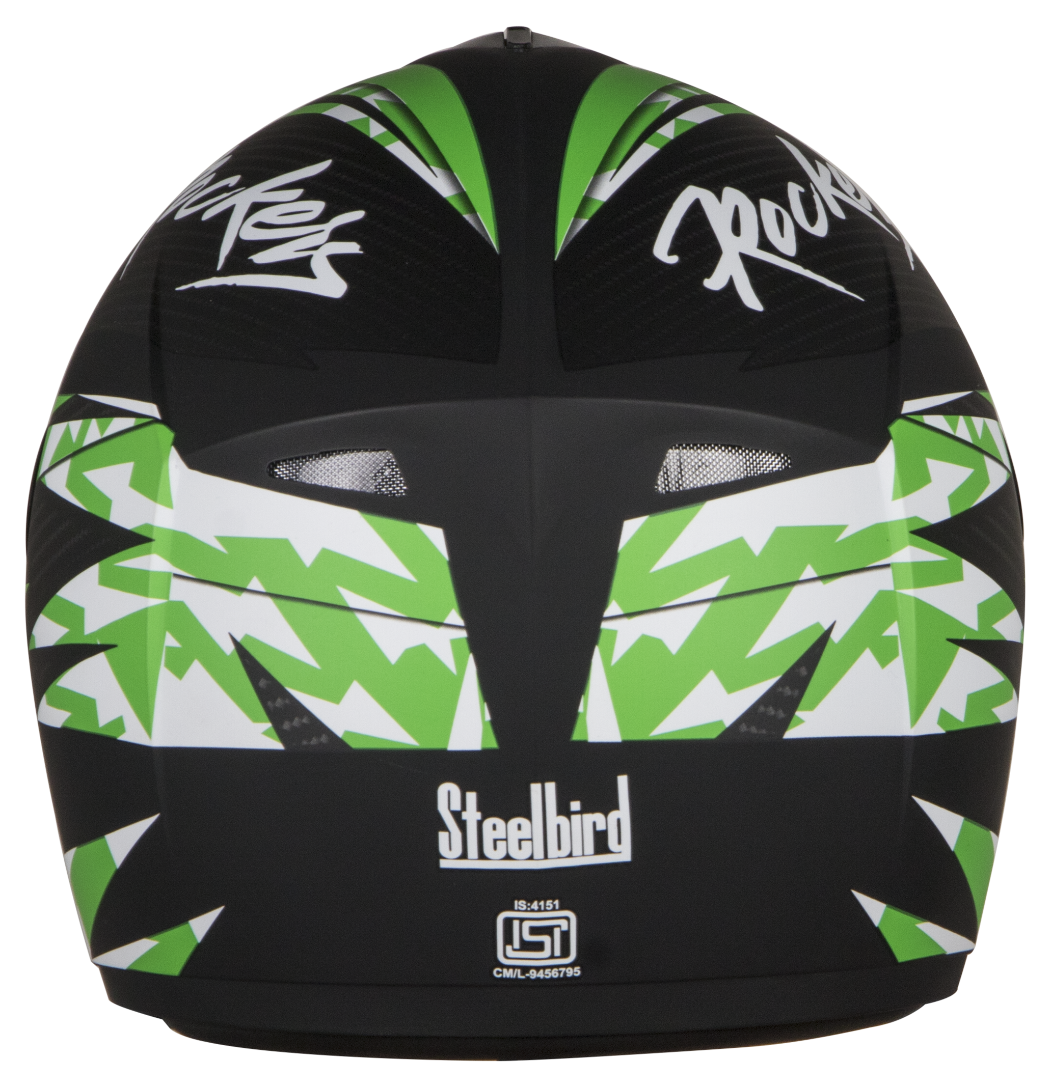 SB-39 Rox Rockers Mat Black With Green