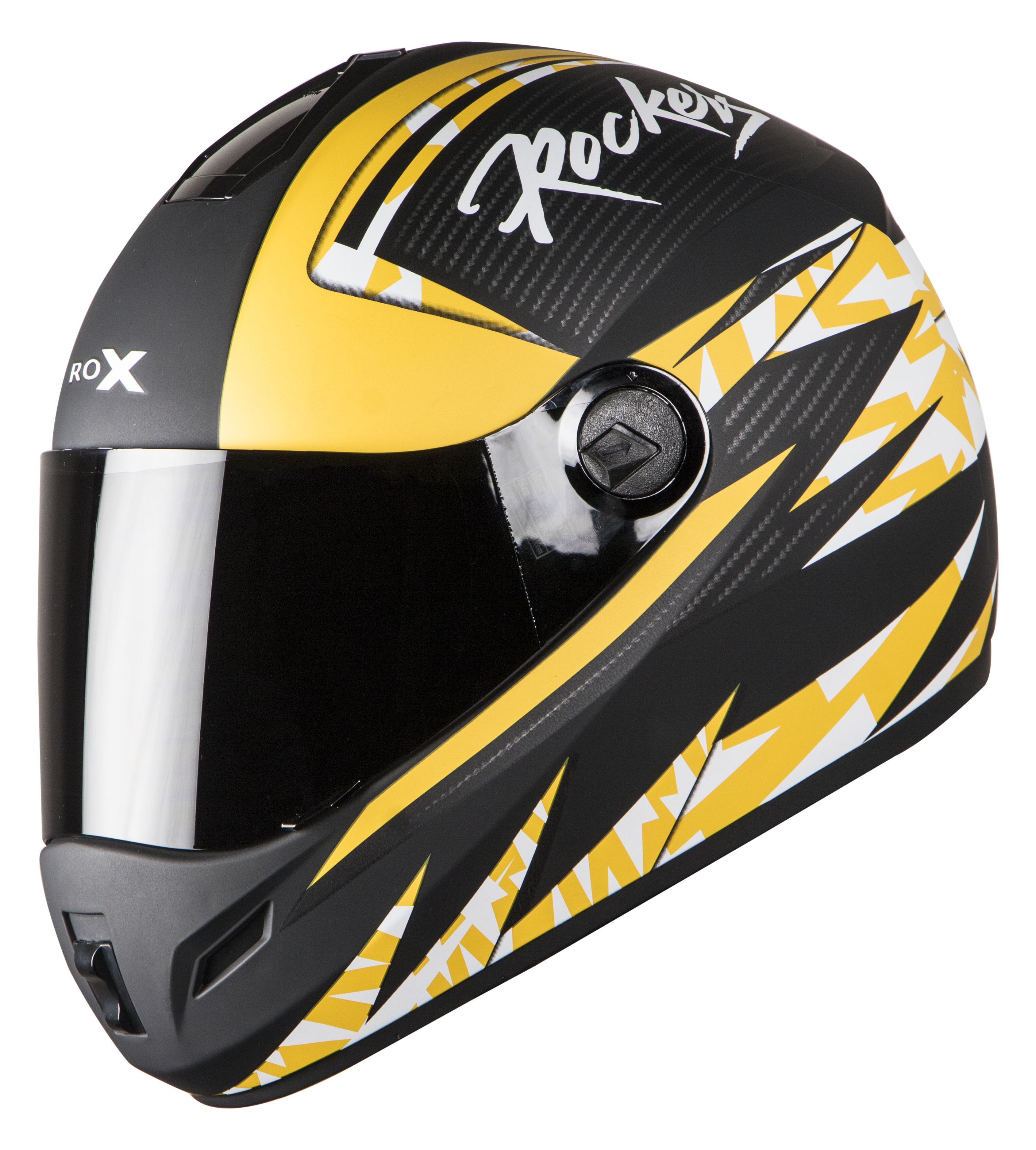 SB-39 Rox Rockers Glossy Black With Yellow