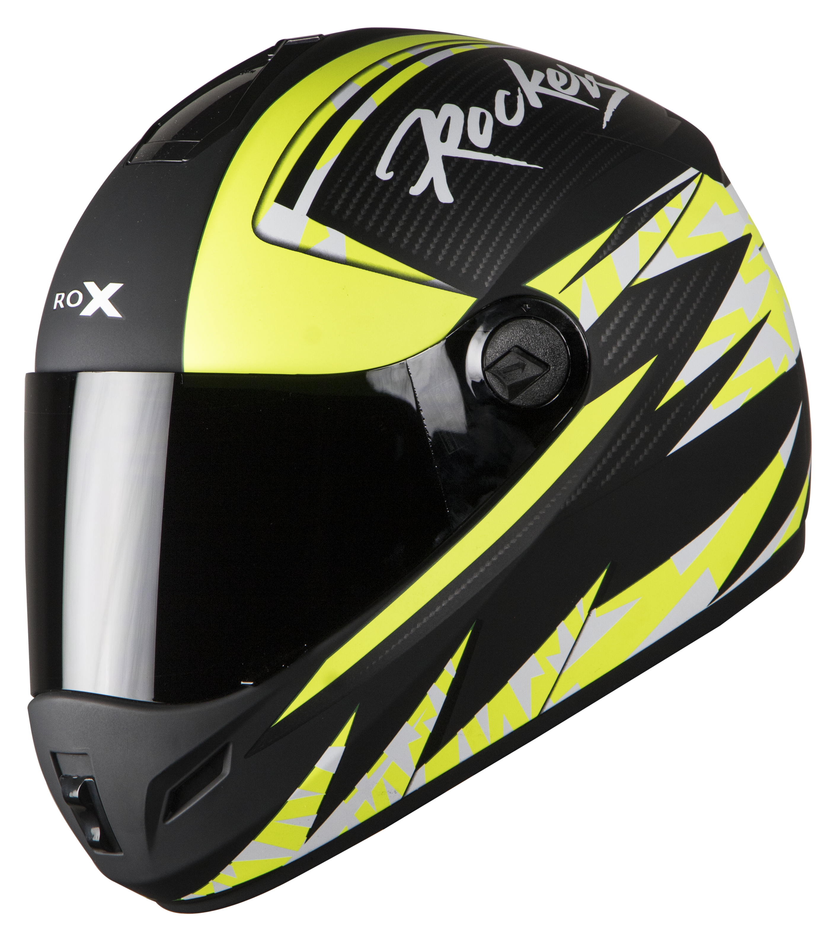 SB-39 Rox Rockers Mat Black With Flu Yellow