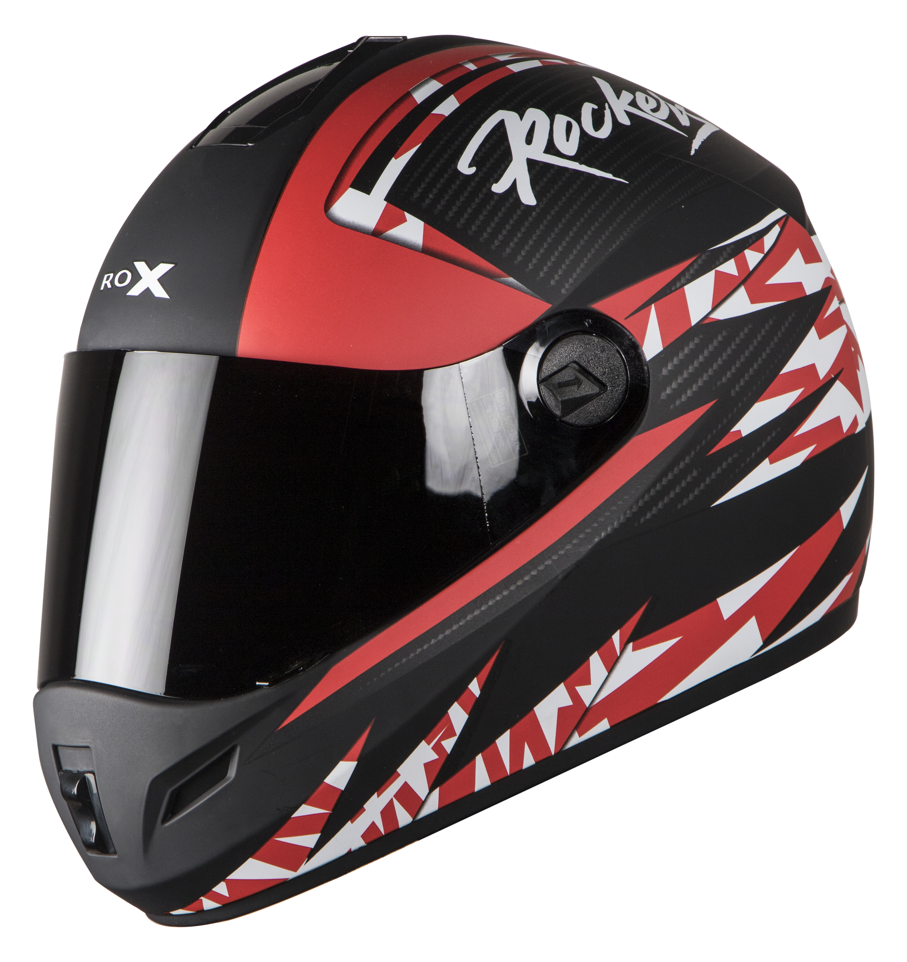 SB-39 Rox Rockers Glossy Black With Red