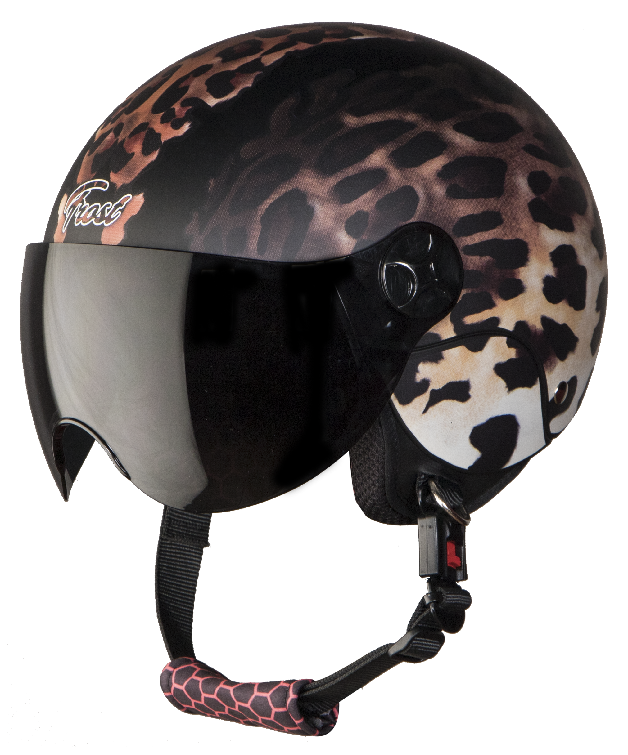SBH-16 Frost Kitty Mat Black ( Fitted With Clear Visor Extra Smoke Visor Free)
