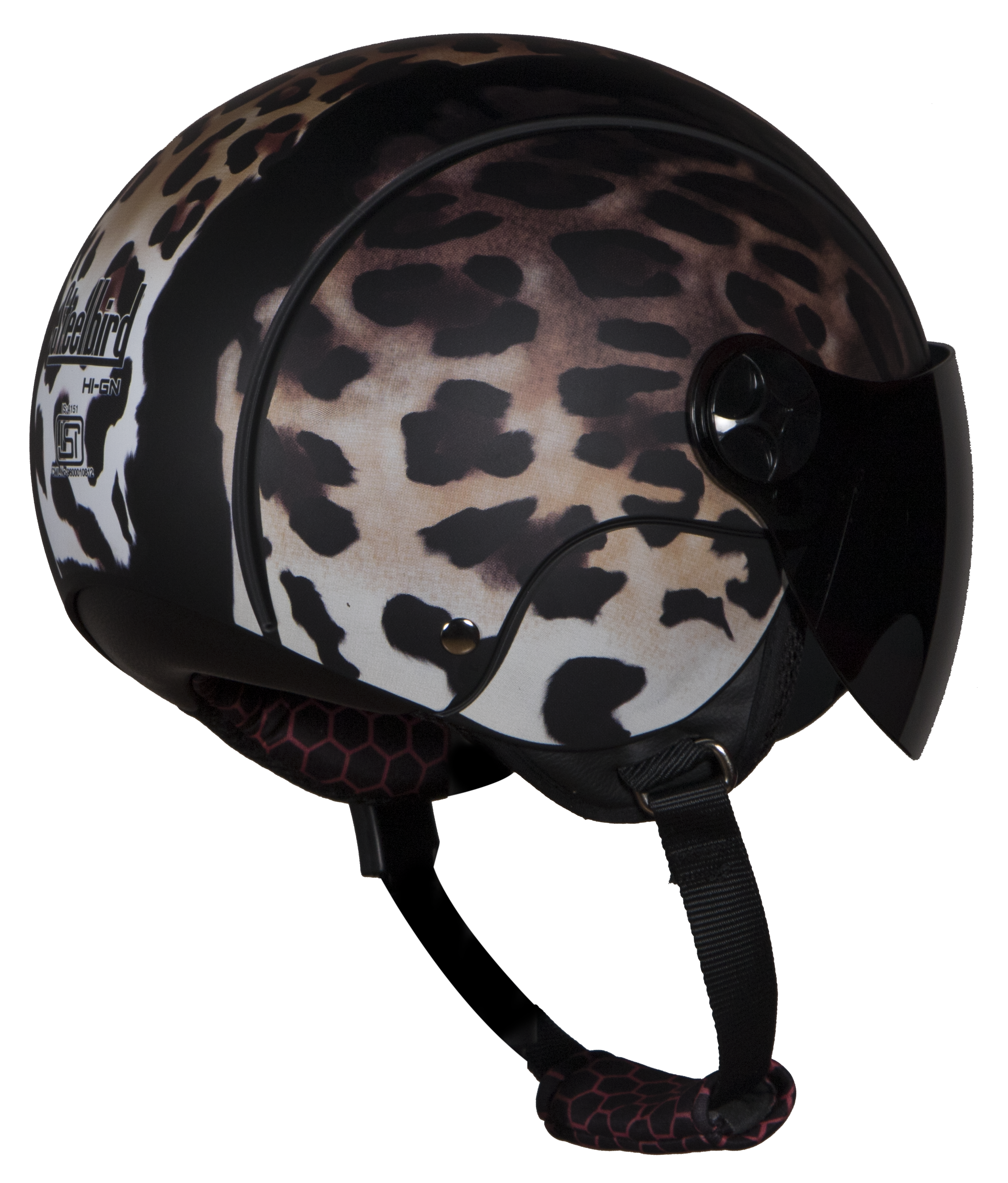 SBH-16 Frost Kitty Mat Black ( Fitted With Clear Visor Extra Smoke Visor Free)