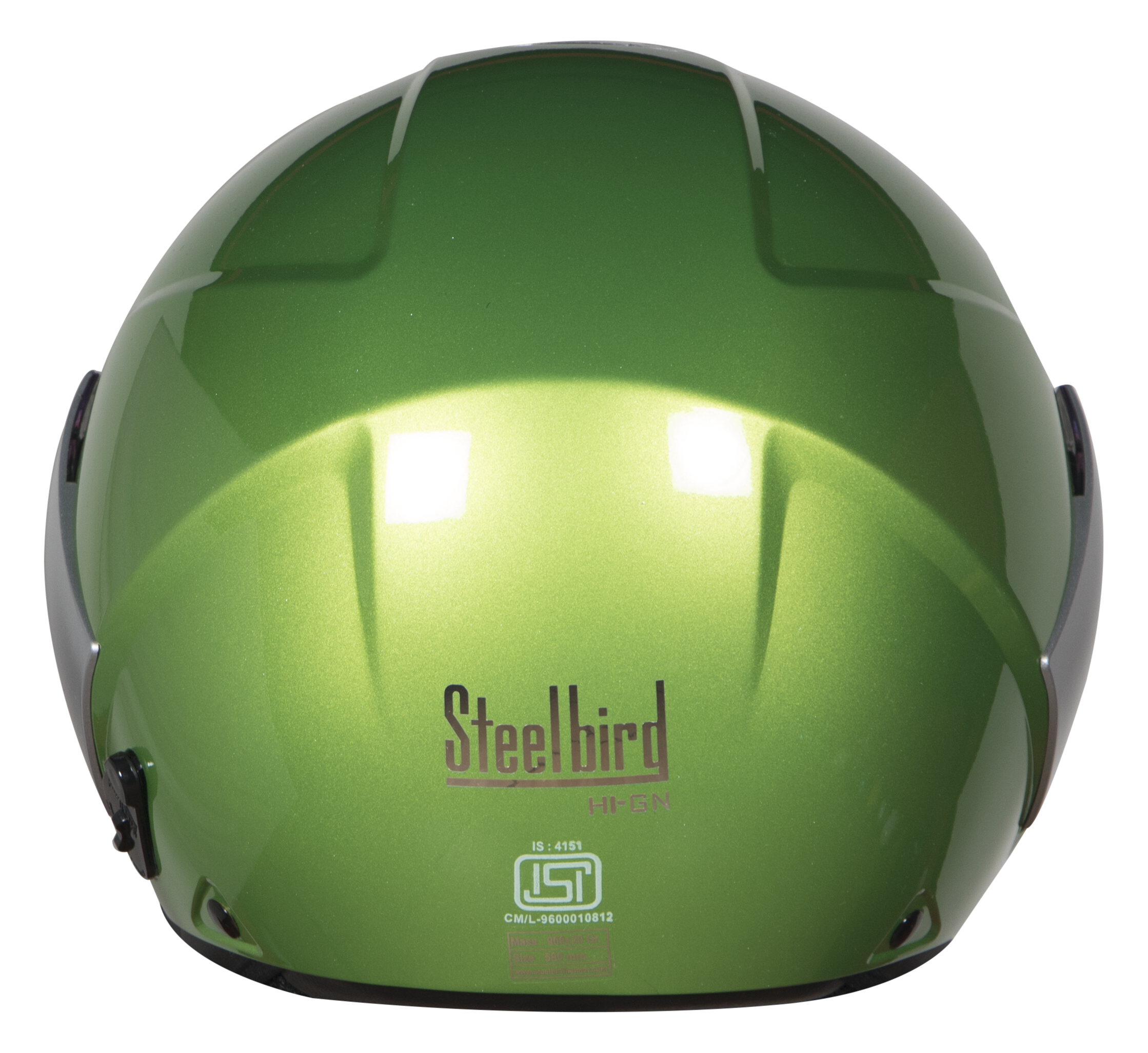 SBH-5 Vic Two Tone Glossy Y. Green With Silver