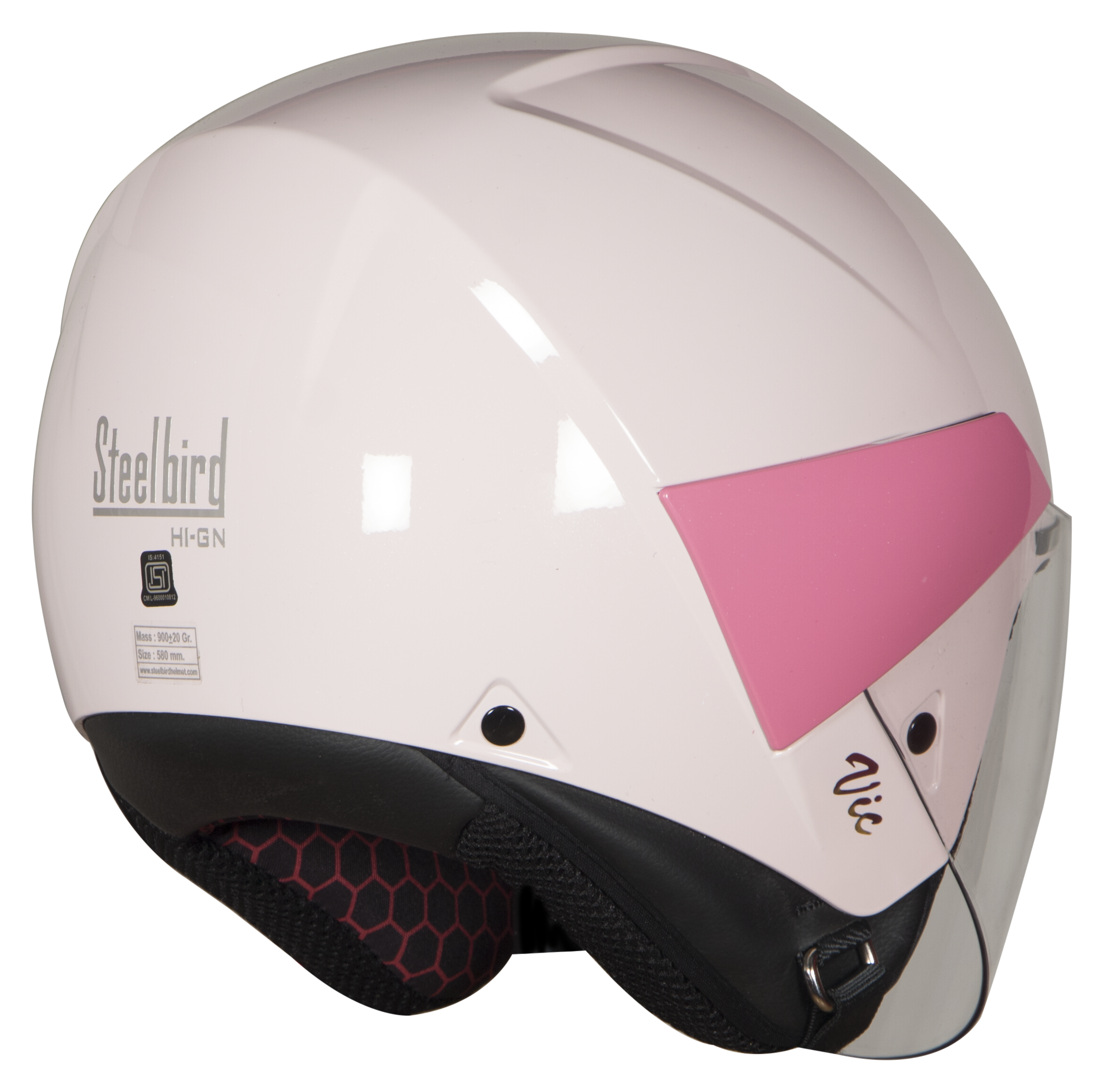 SBH-5 Vic Two Tone Glossy Light Pink With Dark Pink