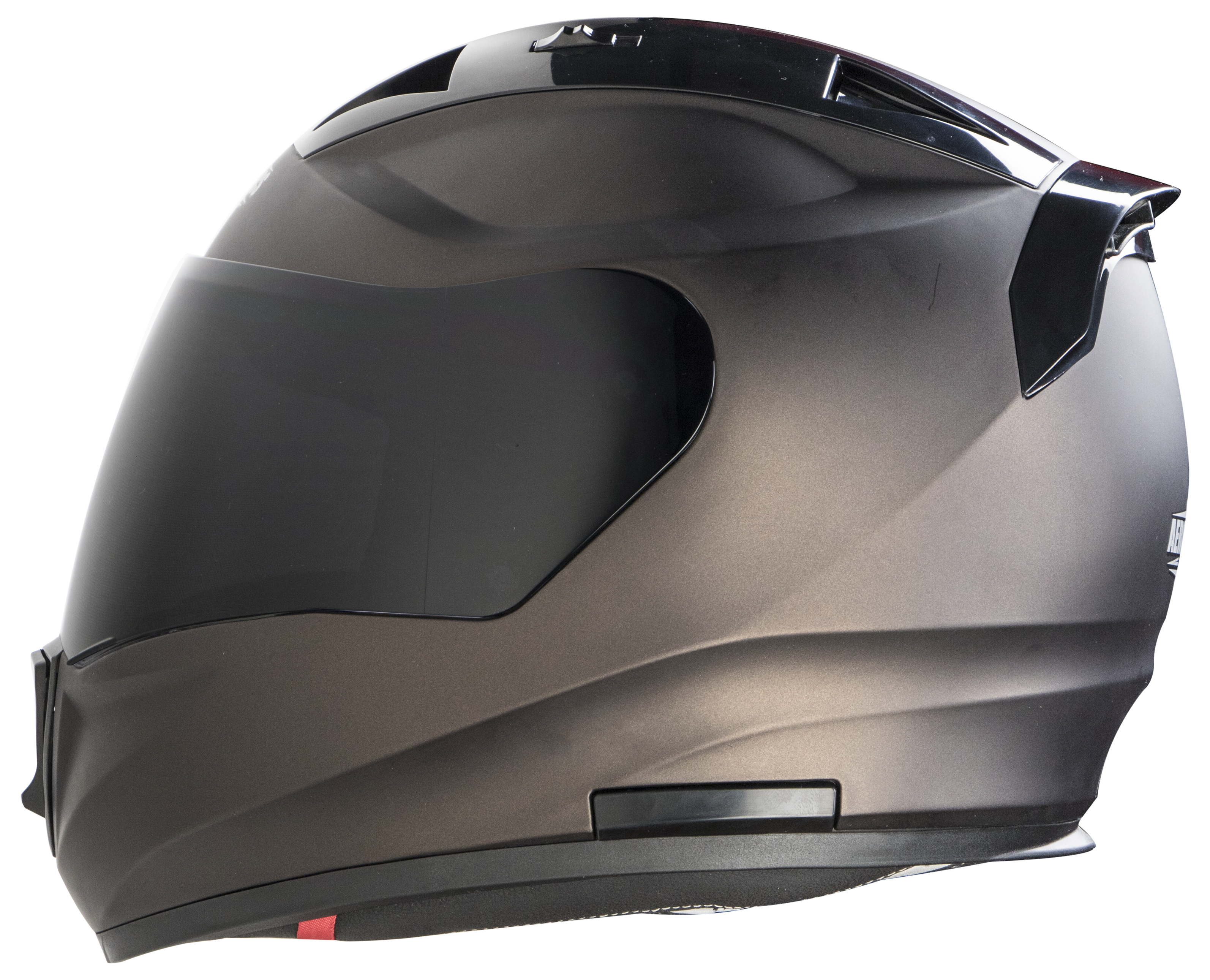 SA-1 Aeronautics Mat Royal Brown ( Fitted With Clear Visor Extra Smoke Visor Free)