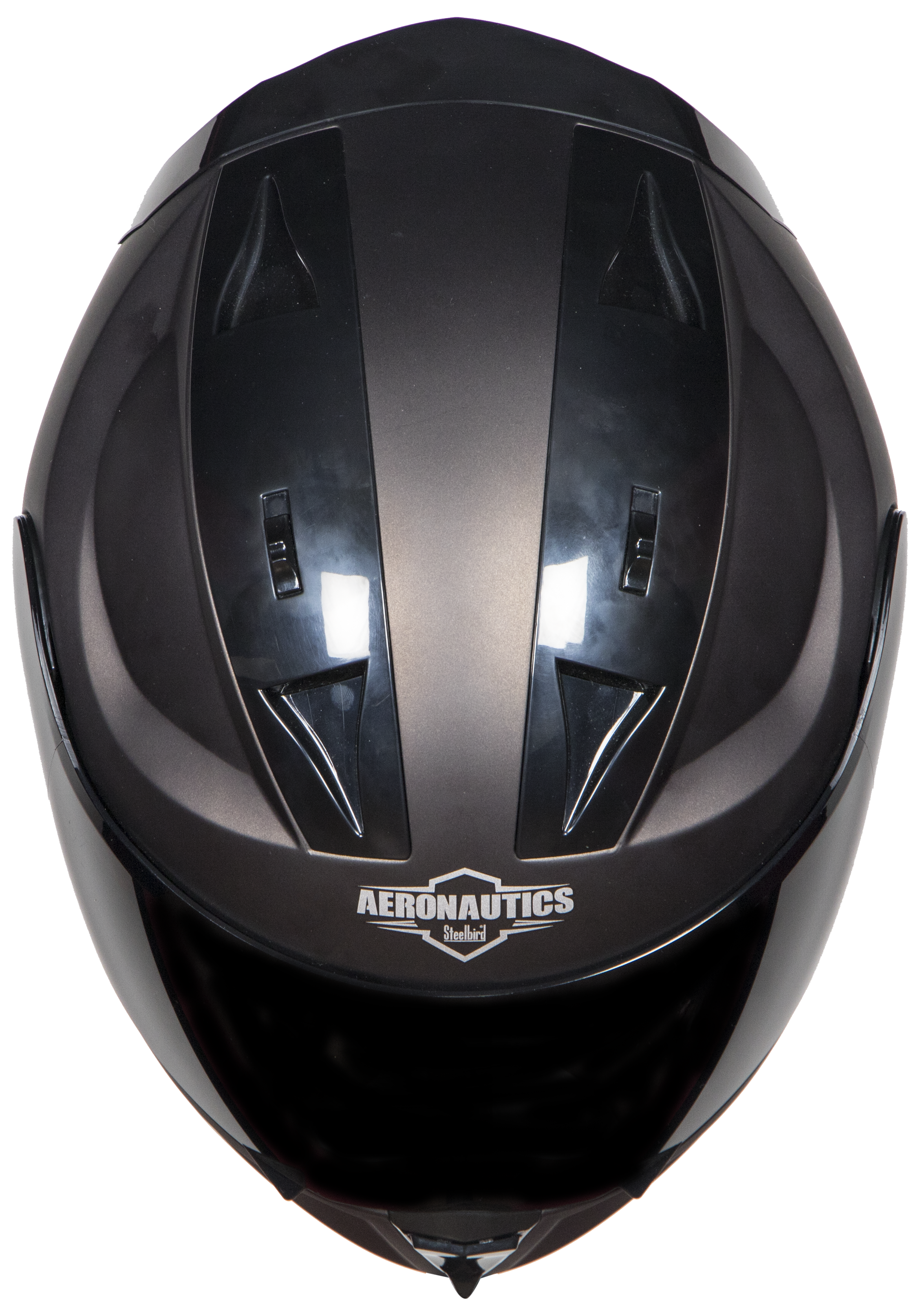 SA-1 Aeronautics Mat Royal Brown ( Fitted With Clear Visor Extra Blue Chrome Visor Free)