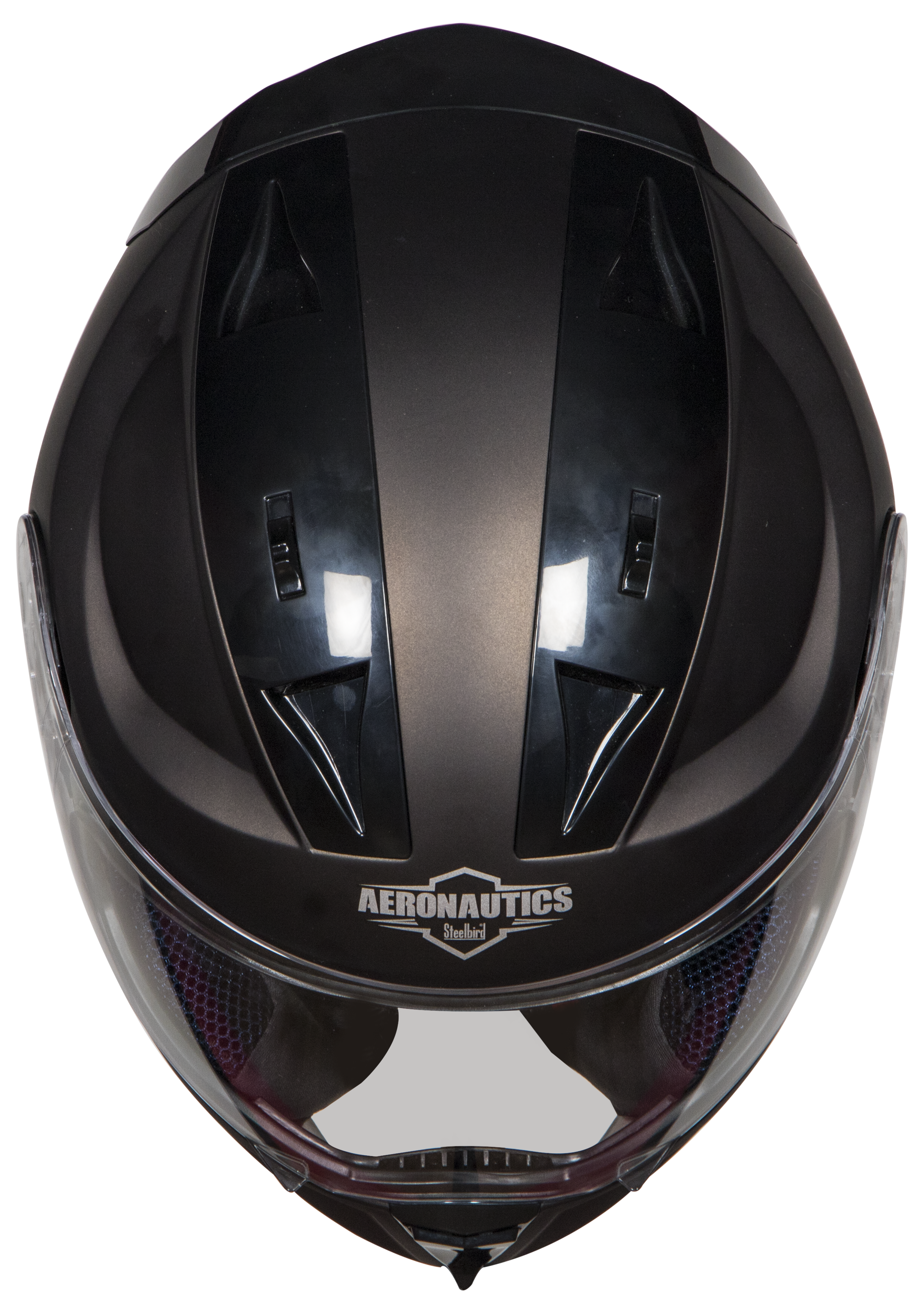 SA-1 Aeronautics Mat Royal Brown ( Fitted With Clear Visor Extra Blue Night Vision Visor Free)