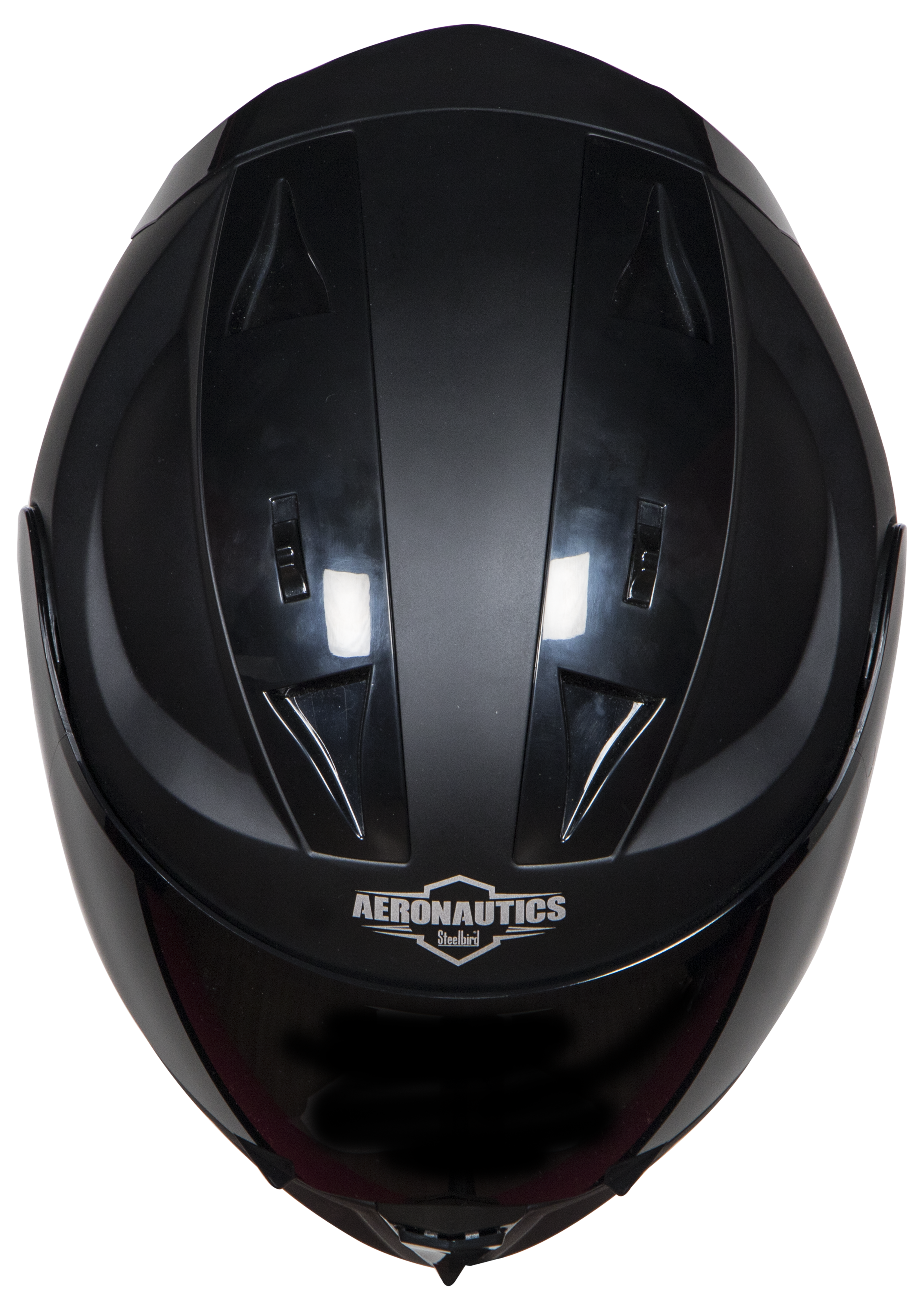 SA-1 Aeronautics Mat Mid Night Black( Fitted With Clear Visor Extra Silver Chrome Visor Free)