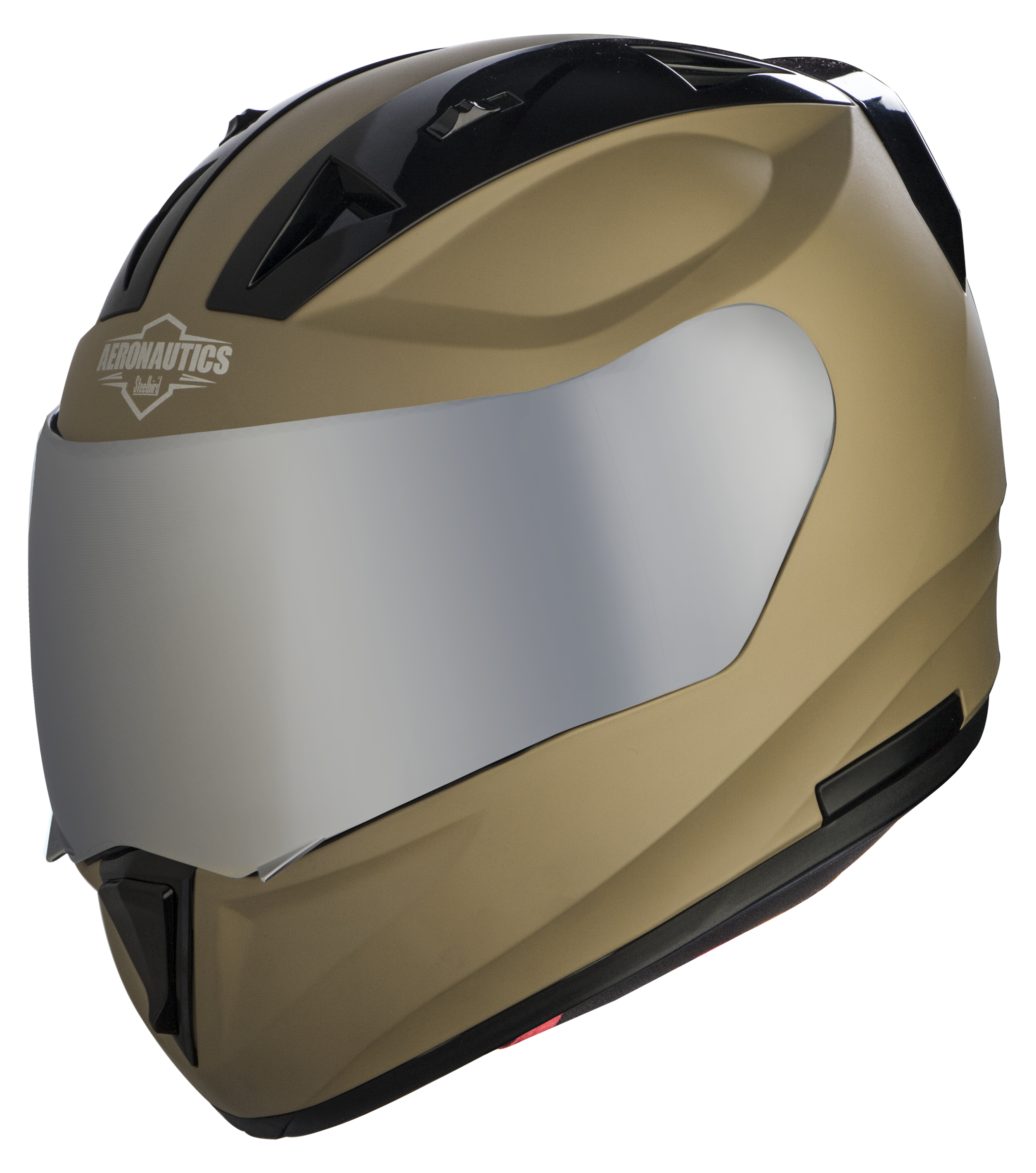 SA-1 Aeronautics Mat Desert Storm ( Fitted With Clear Visor Extra SIlver Chrome Visor Free)