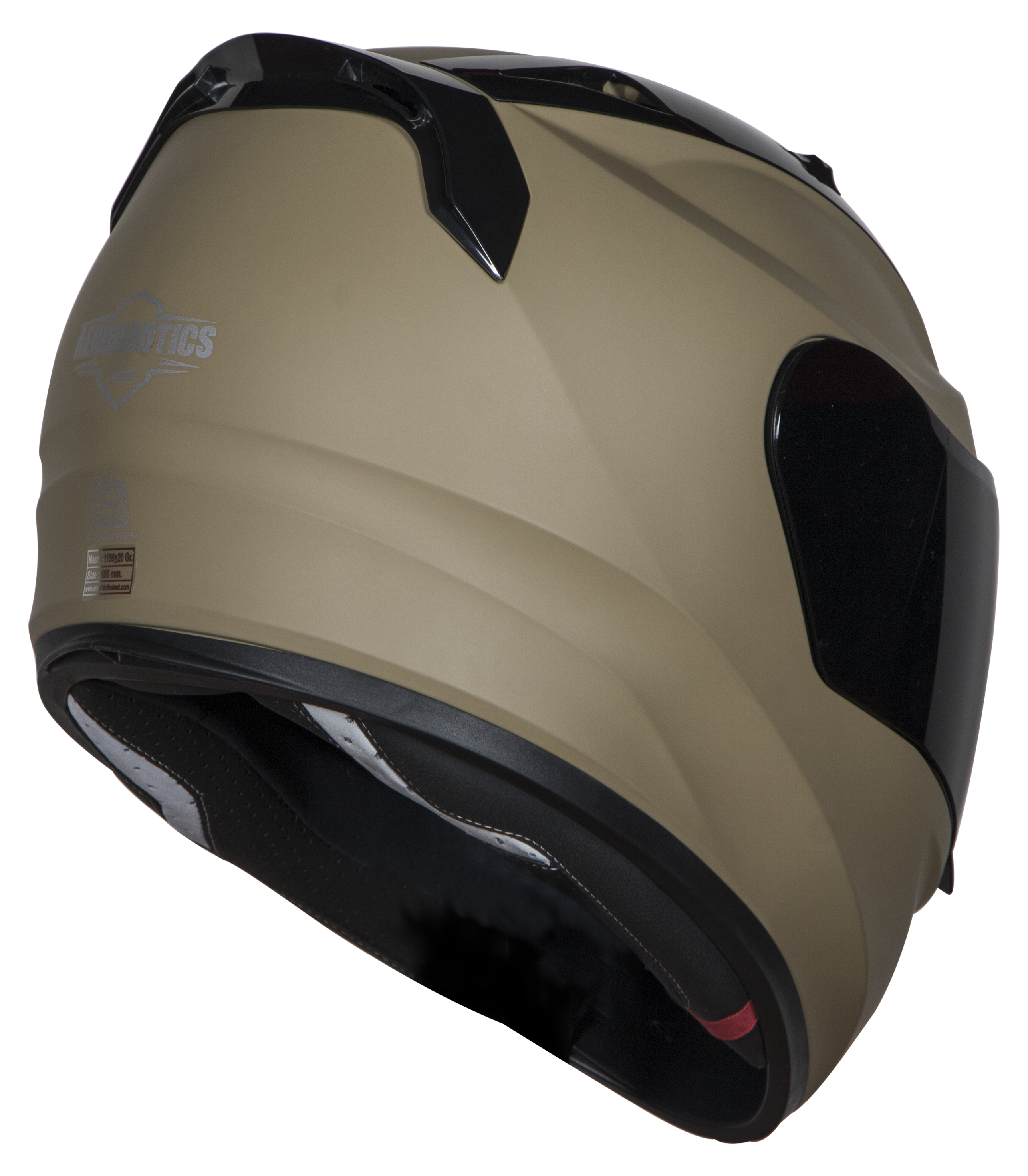 SA-1 Aeronautics Mat Desert Storm ( Fitted With Clear Visor Extra SIlver Chrome Visor Free)