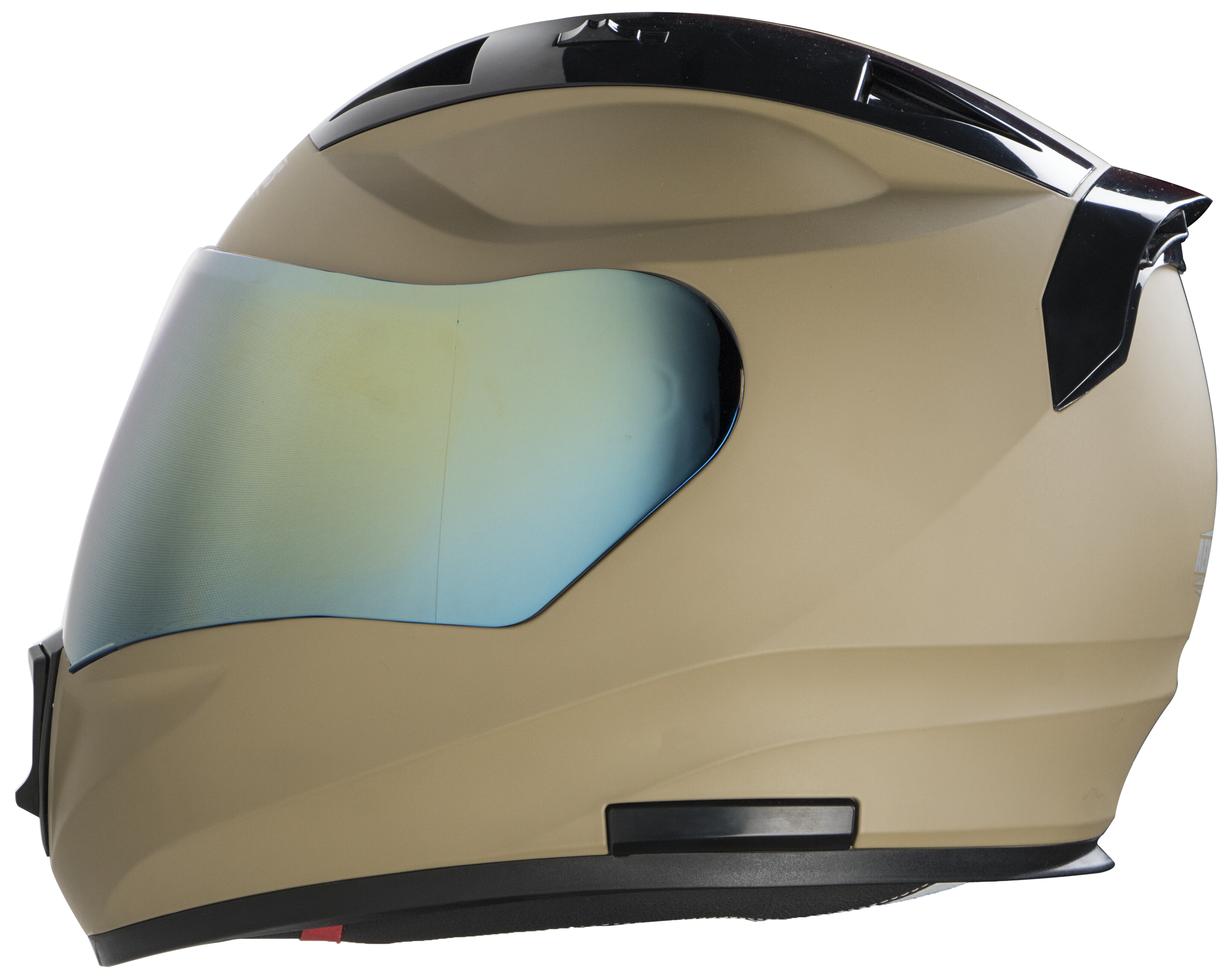 SA-1 Aeronautics Mat Desert Storm ( Fitted With Clear Visor Extra Gold Chrome Visor Free)