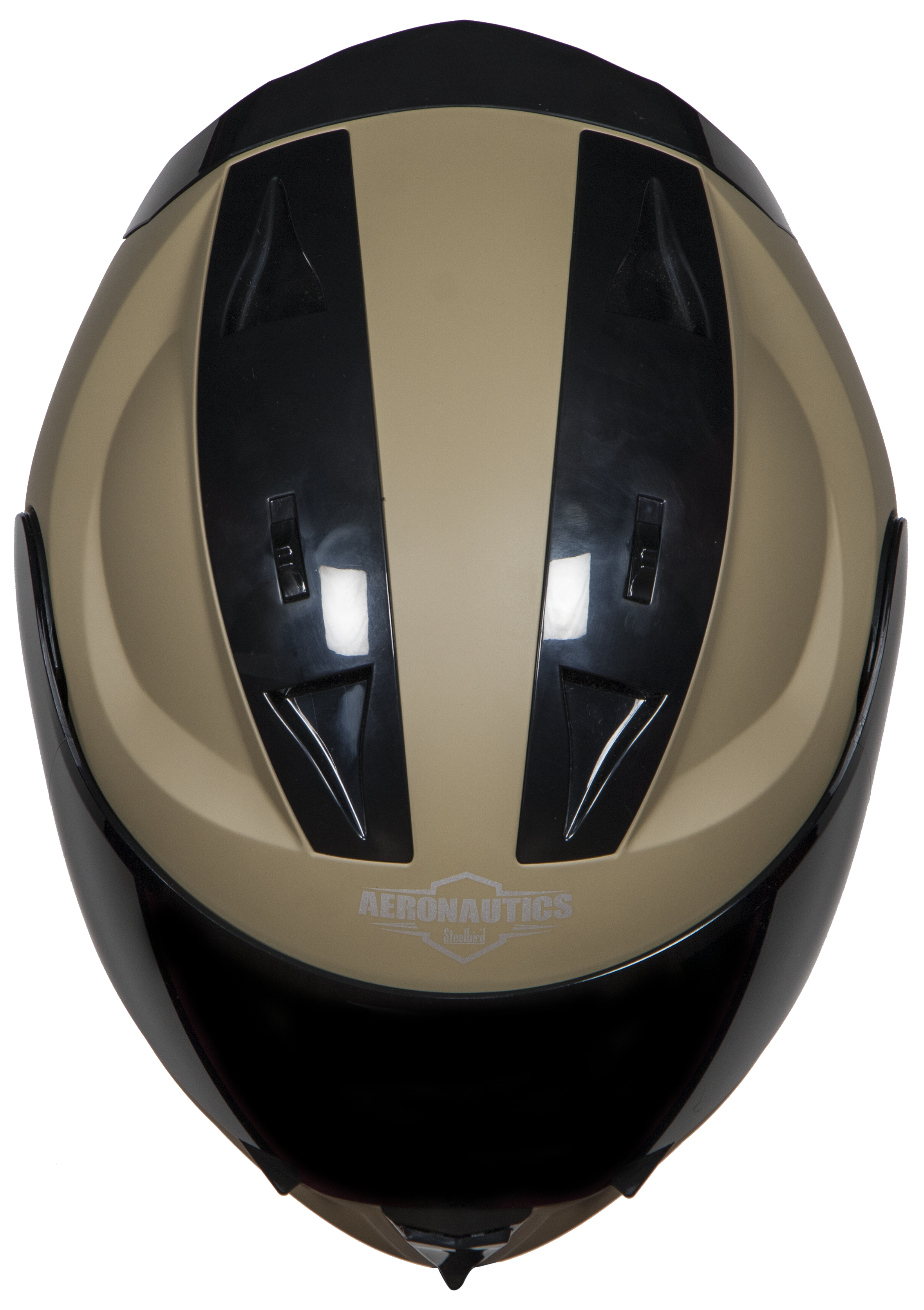 SA-1 Aeronautics Mat Desert Storm ( Fitted With Clear Visor Extra Gold Chrome Visor Free)