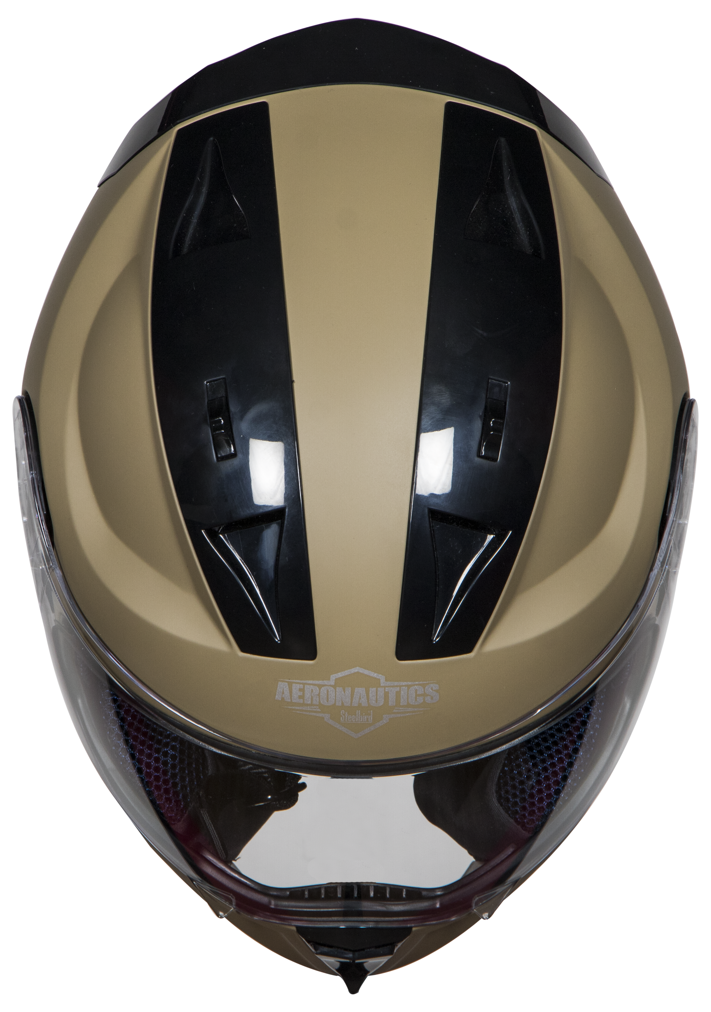 SA-1 Aeronautics Mat Desert Storm (Fitted With Clear Visor Extra Gold Night Vision Visor Free)