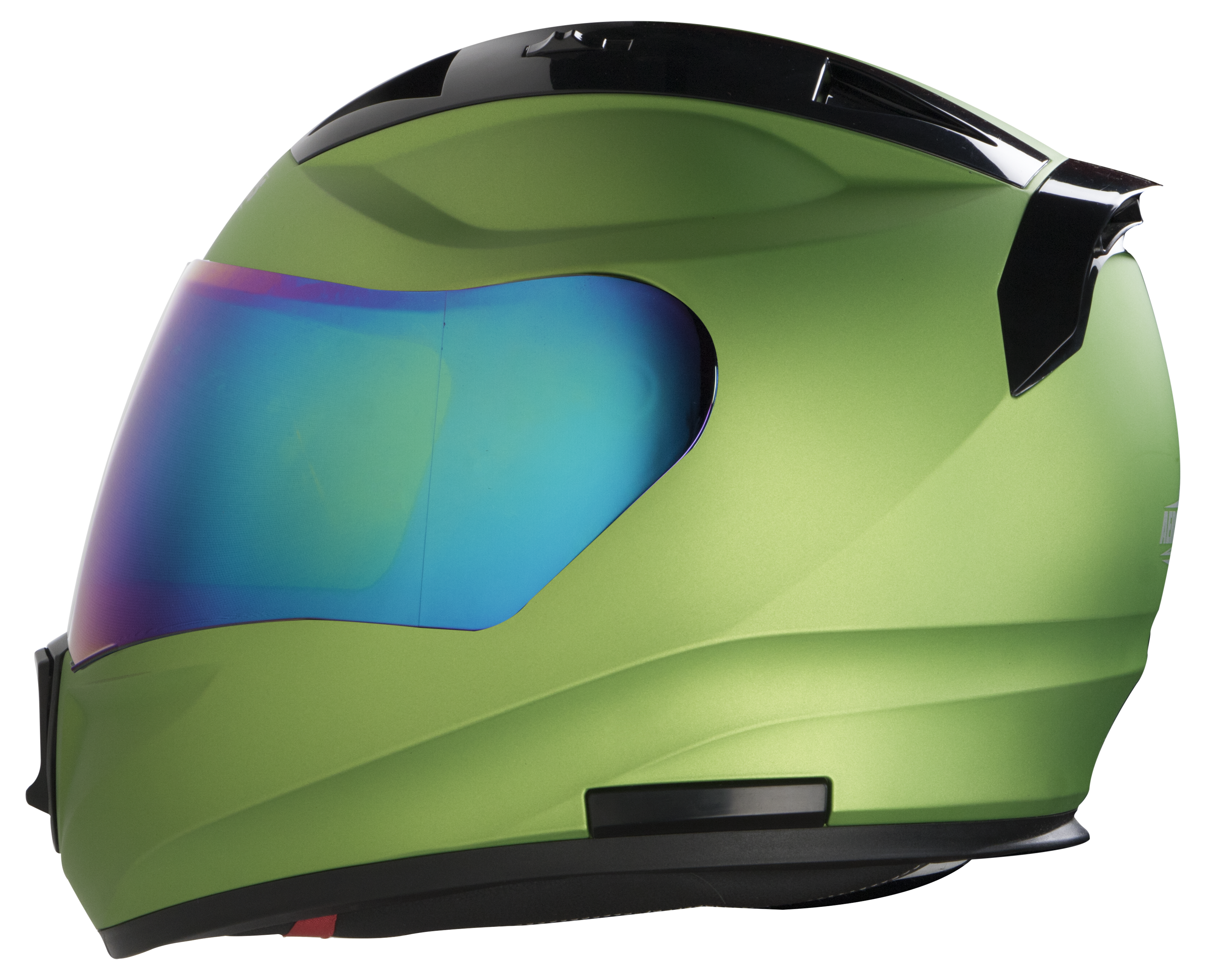 SA-1 Aeronautics Mat Y. Green (Fitted With Clear Visor Extra Rainbow Chrome Visor Free)