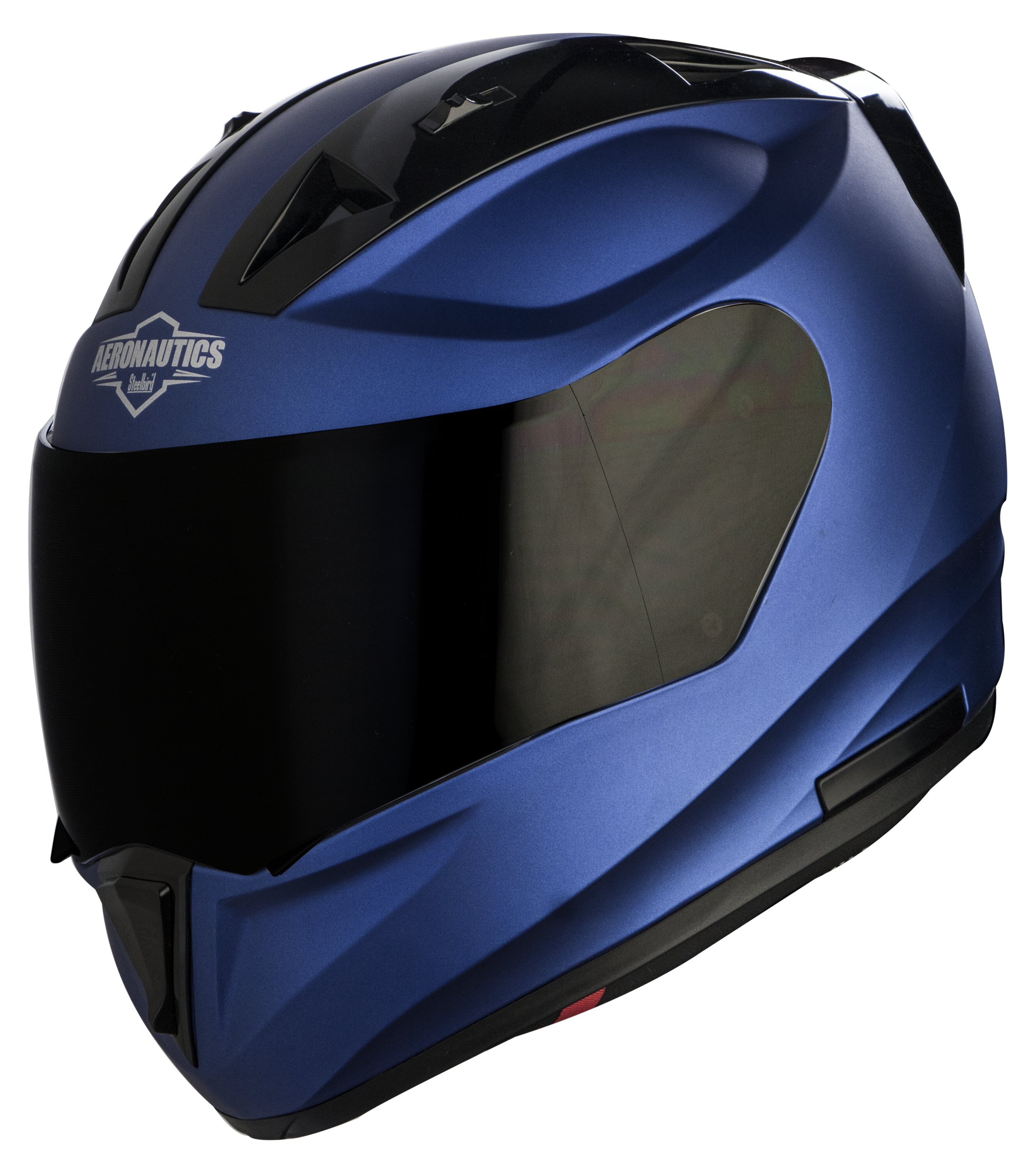 SA-1 Aeronautics Mat Y. Blue ( Fitted With Clear Visor Extra Smoke Visor Free)