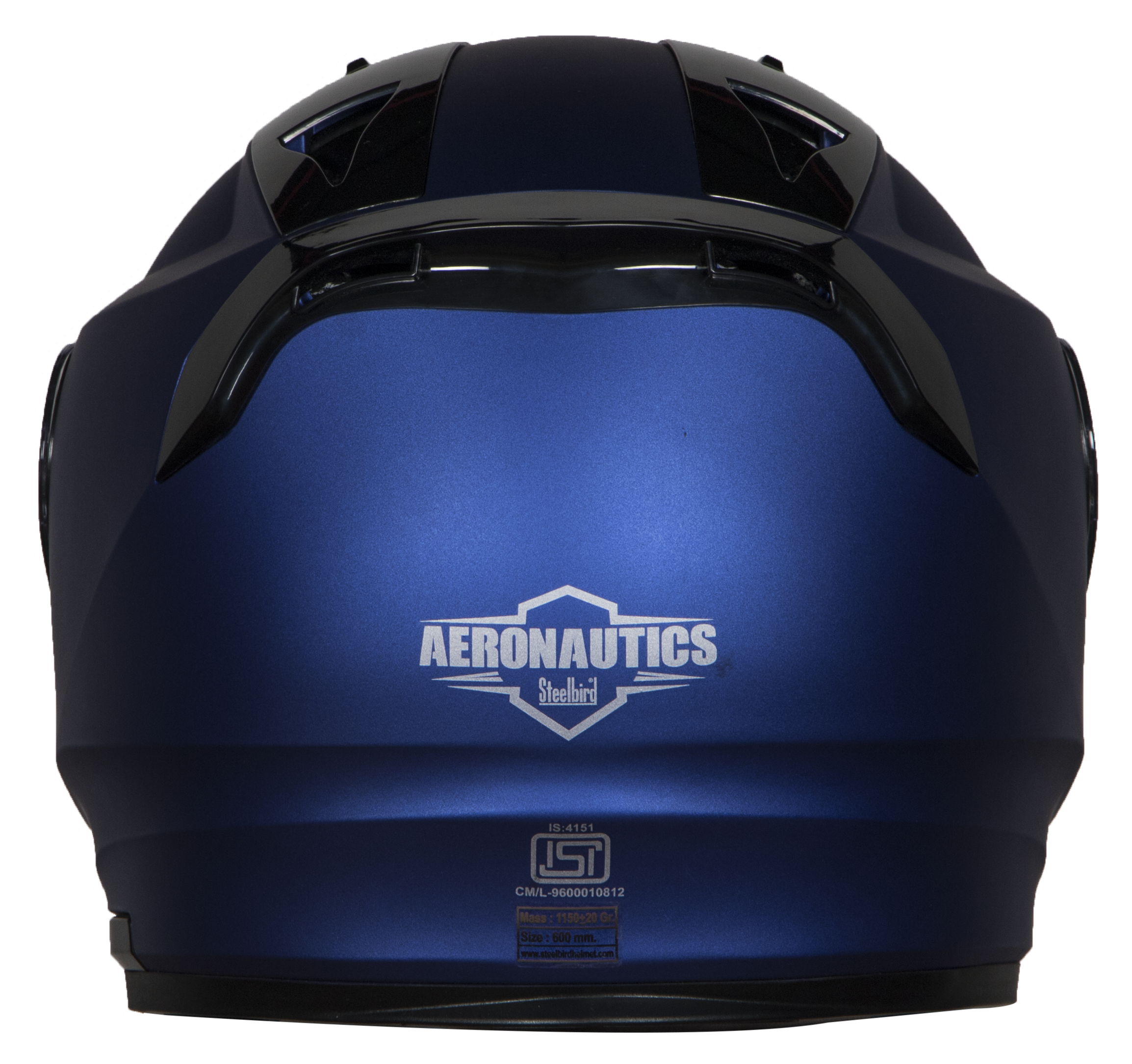 SA-1 Aeronautics Mat Y. Blue ( Fitted With Clear Visor Extra Smoke Visor Free)