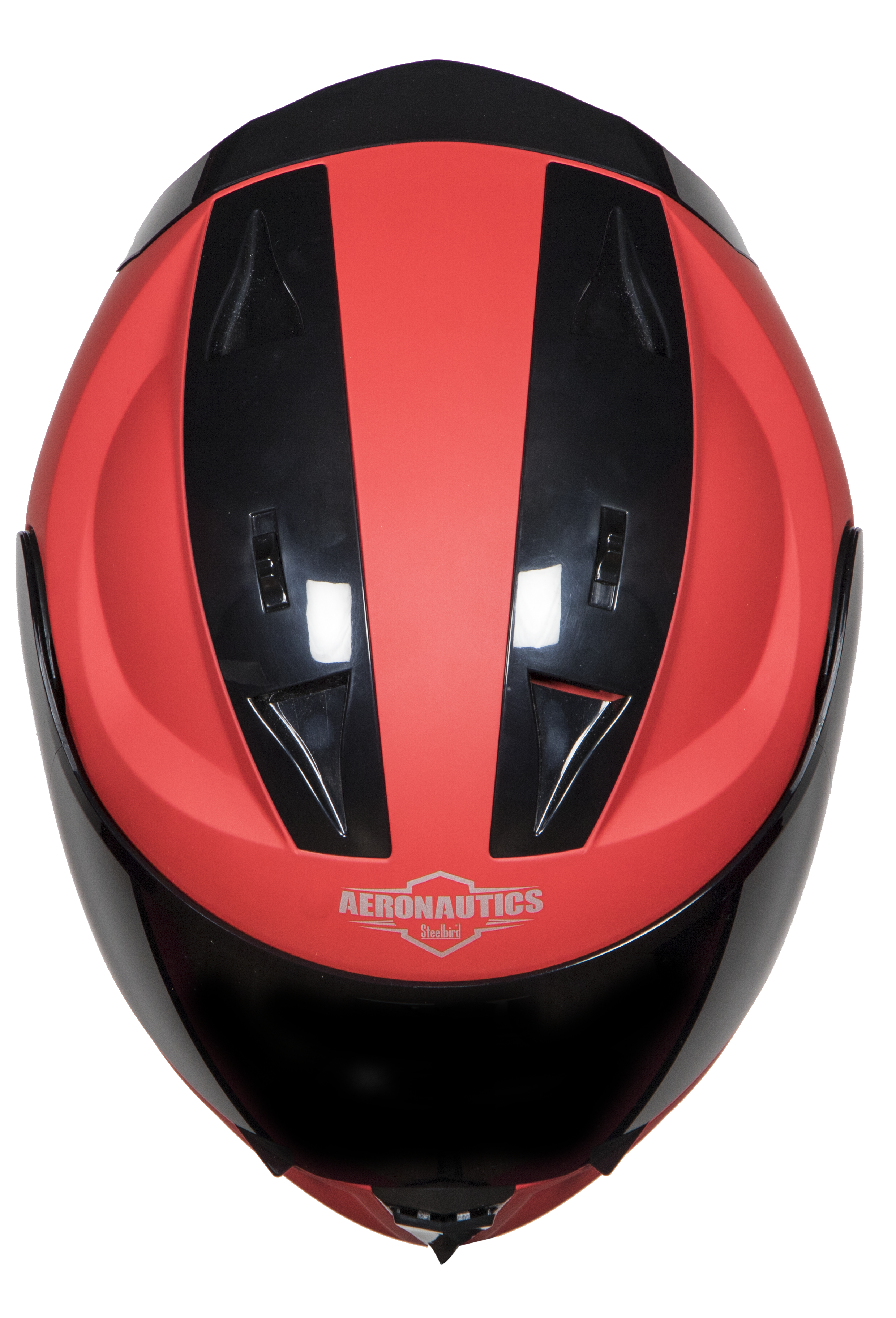 SA-1 Aeronautics Mat Sports Red ( Fitted With Clear Visor Extra Silver Chrome Visor Free)