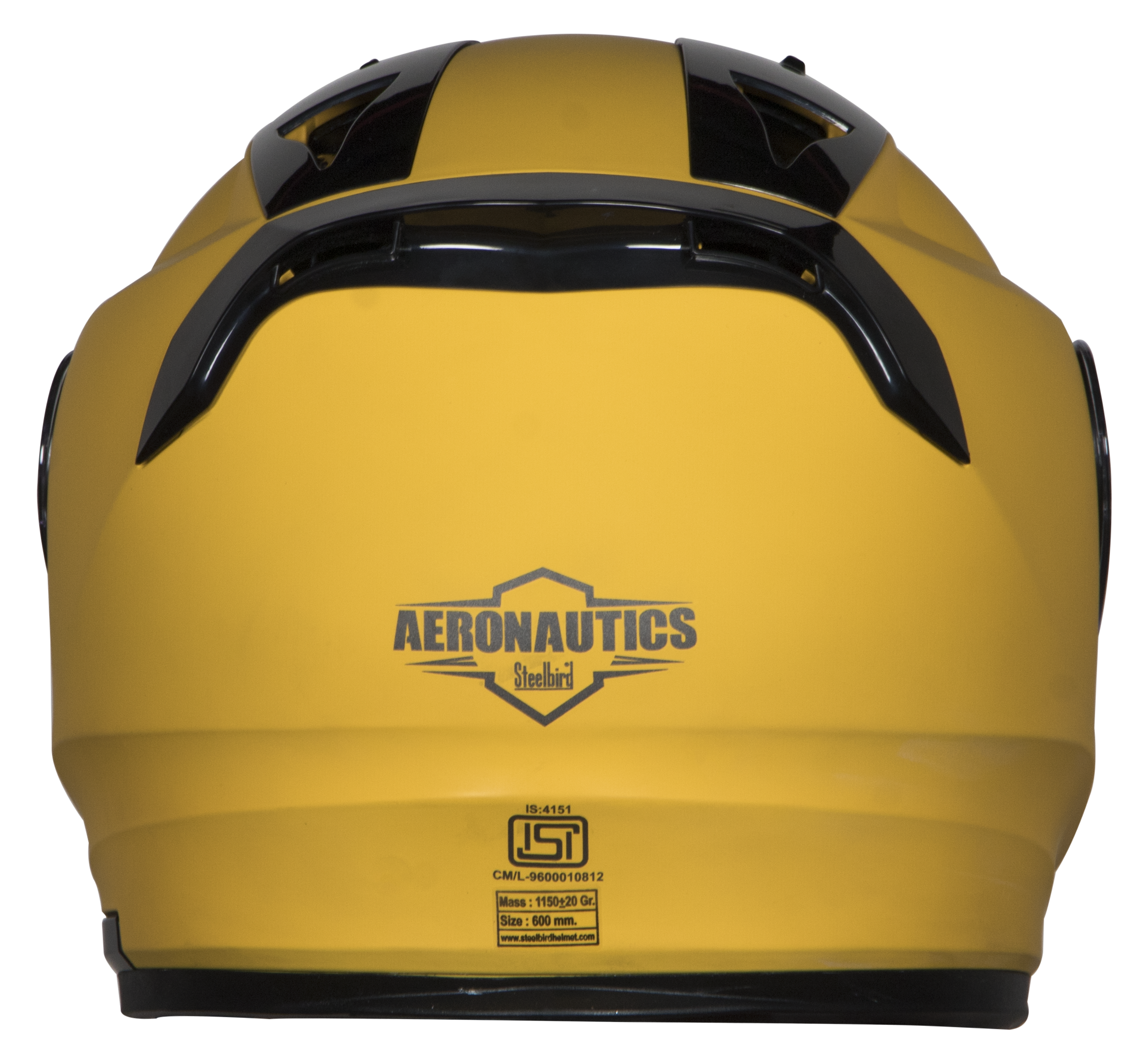 SA-1 Aeronautics Mat Moon Yellow (Fitted With Clear Visor Extra Rainbow Chrome Visor Free)