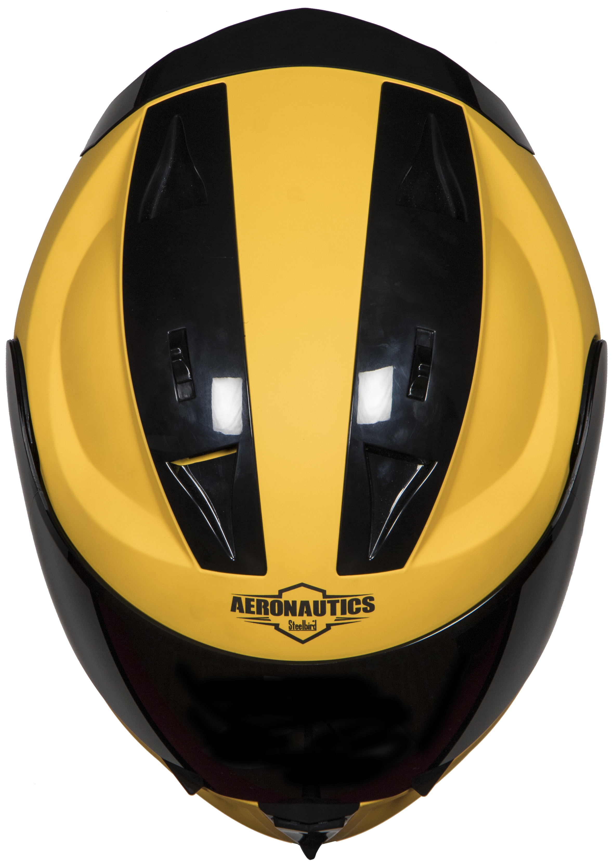 SA-1 Aeronautics Mat Moon Yellow (Fitted With Clear Visor Extra Rainbow Chrome Visor Free)