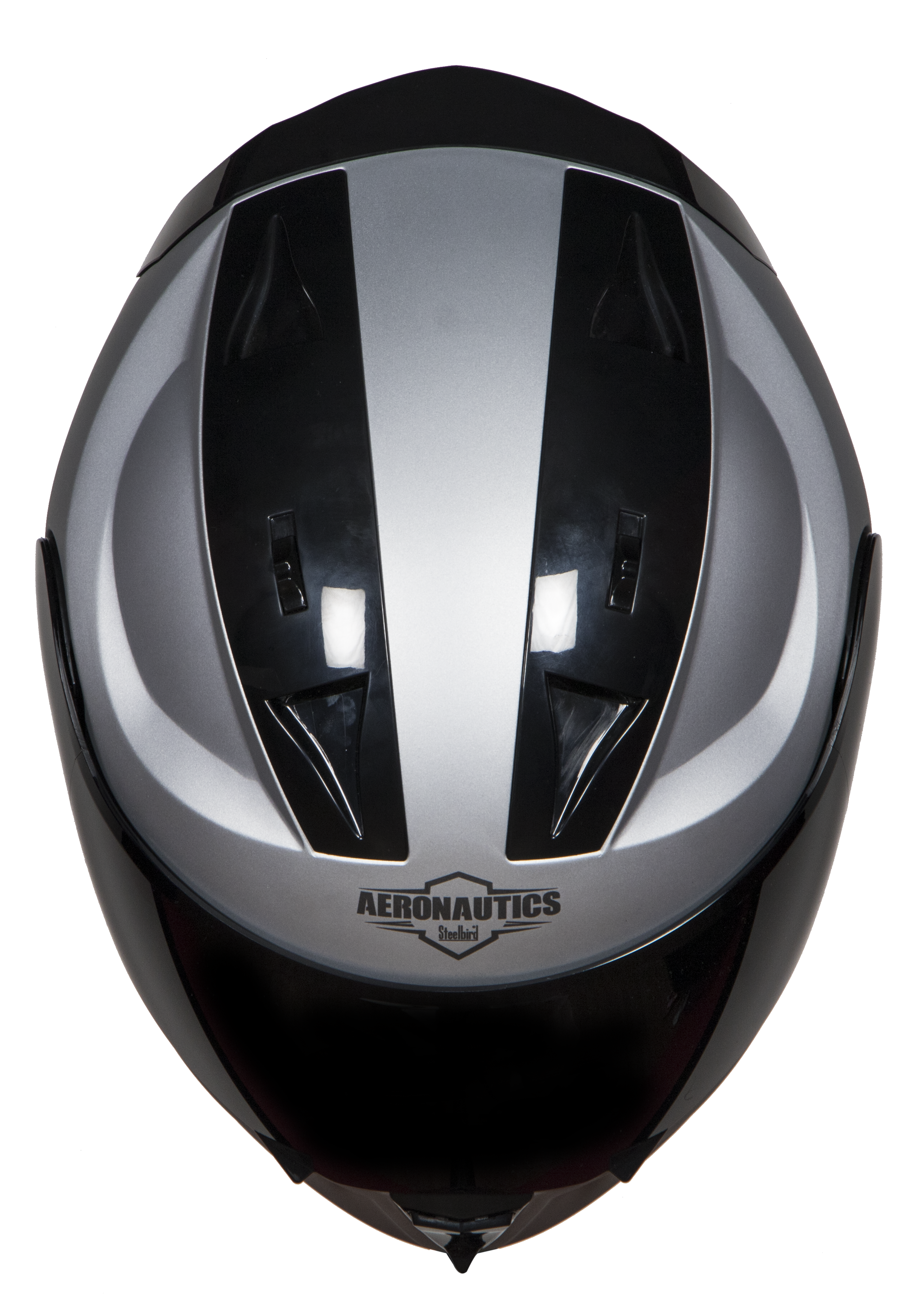 SA-1 Aeronautics Mat Silver ( Fitted With Clear Visor Extra Silver Chrome Visor Free)