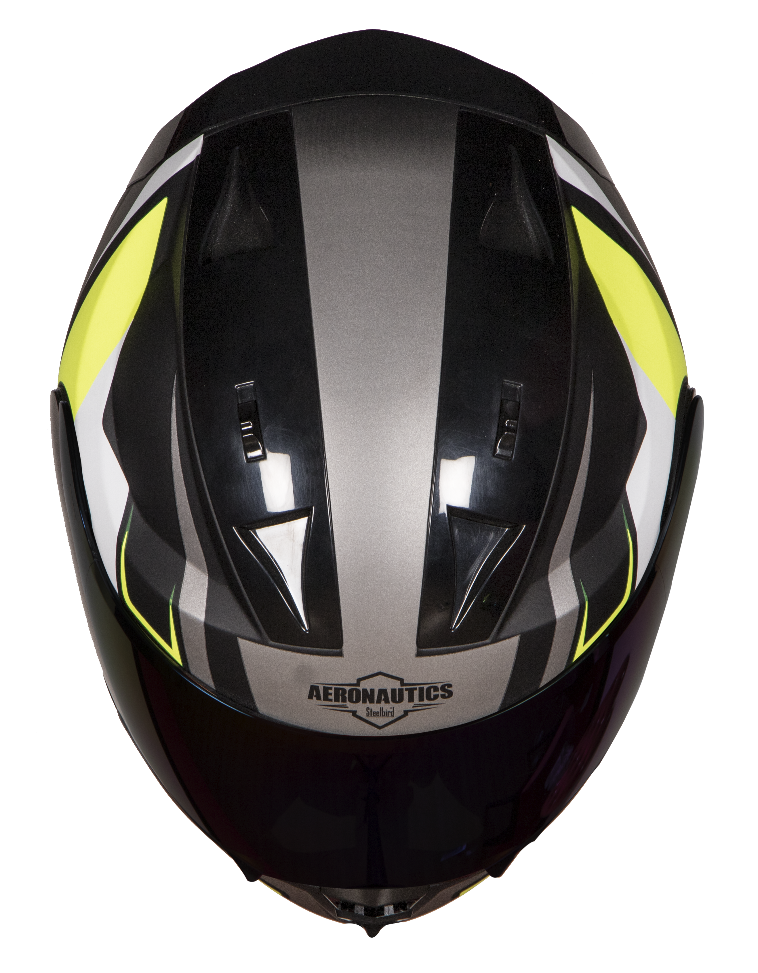 SA-1 Aviate Mat Black With Grey (Fitted With Clear Visor Extra Smoke Visor Free)