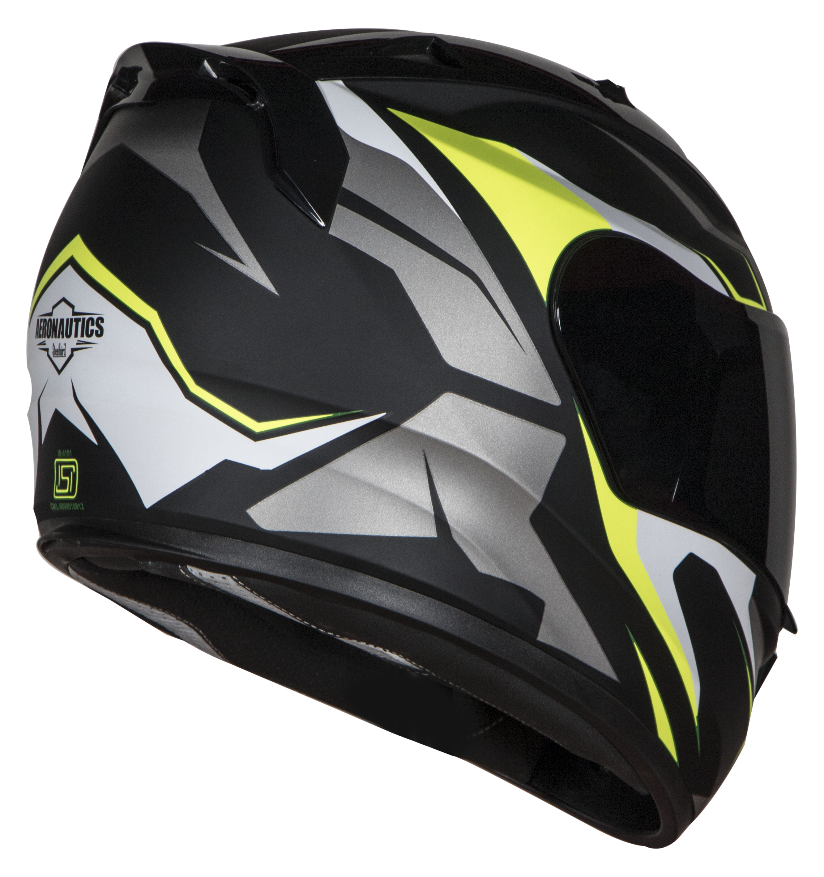 SA-1 Aviate Mat Black With Grey(Fitted With Clear Visor Extra Gold Chrome Visor Free)