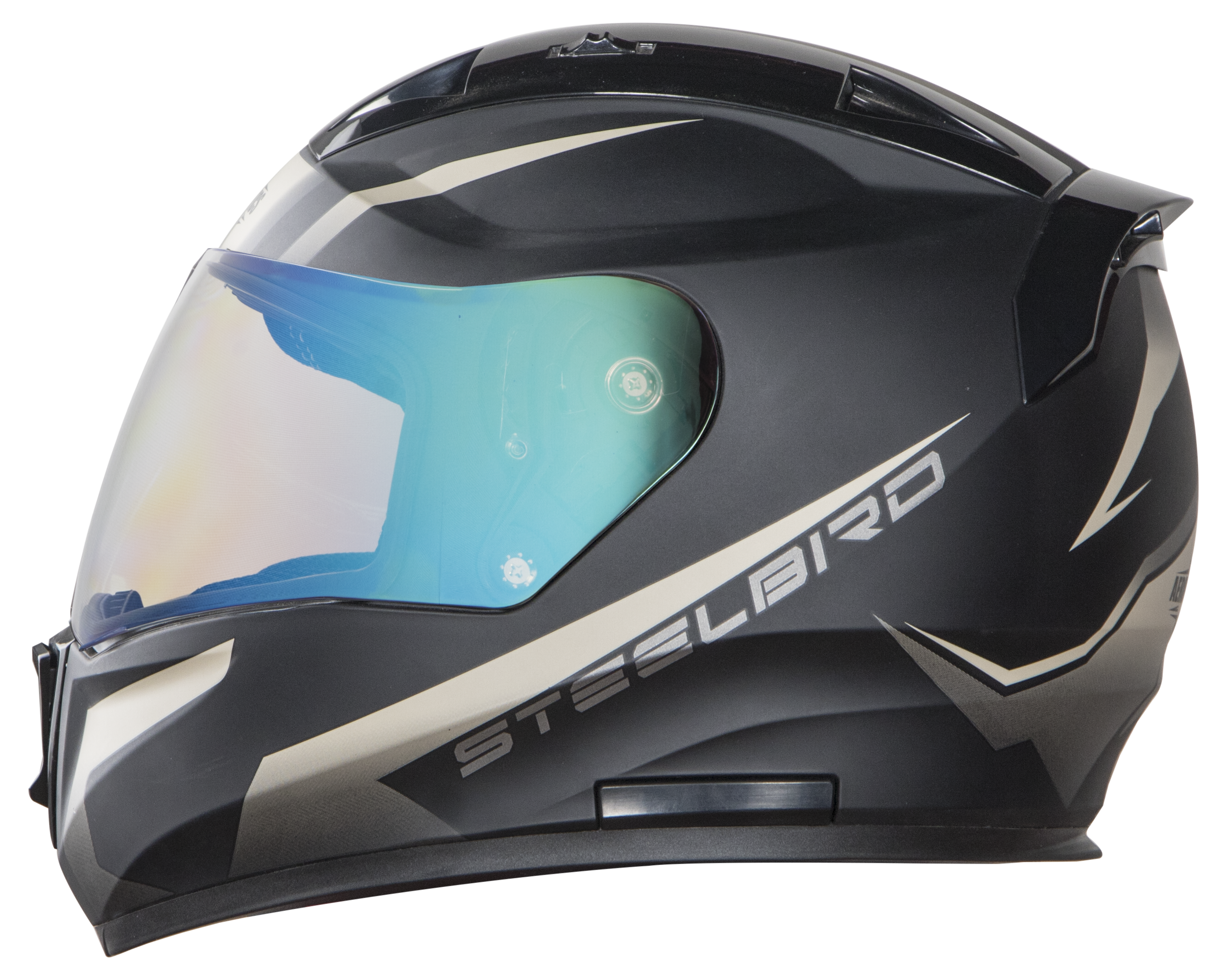 SA-1 WHIF Mat Black With Desert Storm (Fitted With Clear Visor Extra Blue Night Vision Visor Free)