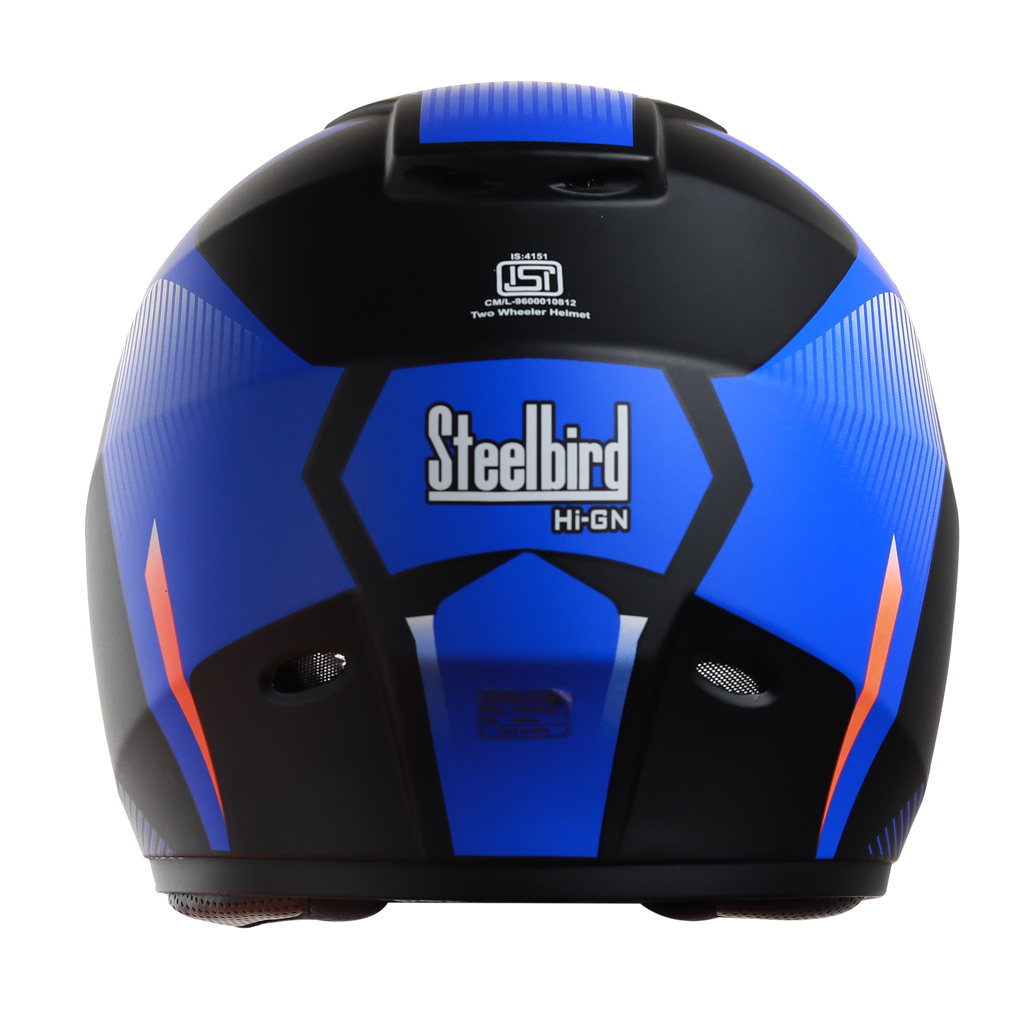 SBH-11 Zoom Trace Mat Black With Blue( Fitted With Clear Visor Extra Smoke Visor Free)