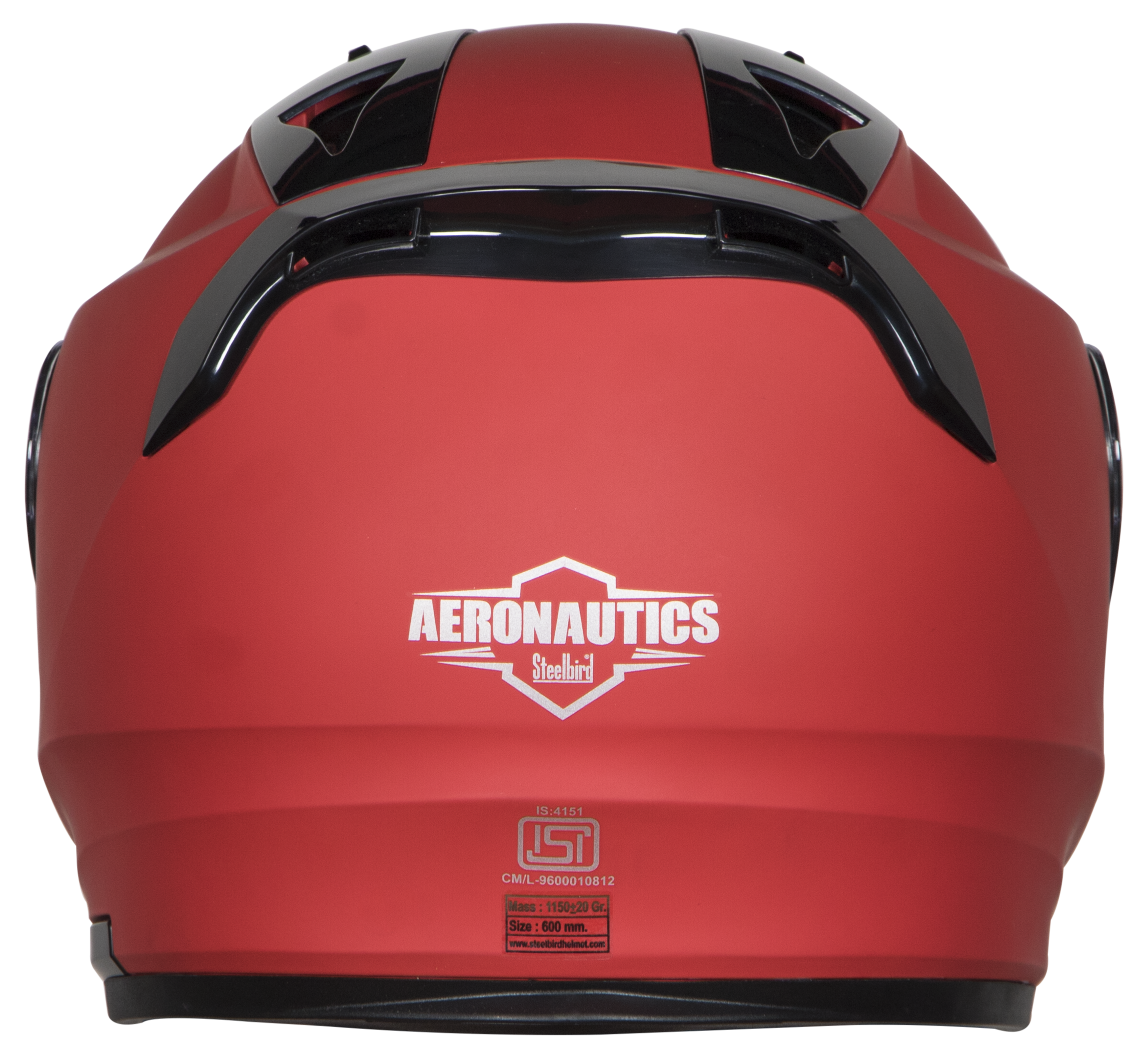 SA-1 Aeronautics Mat Sports Red With Anti-Fog Shield Clear Visor