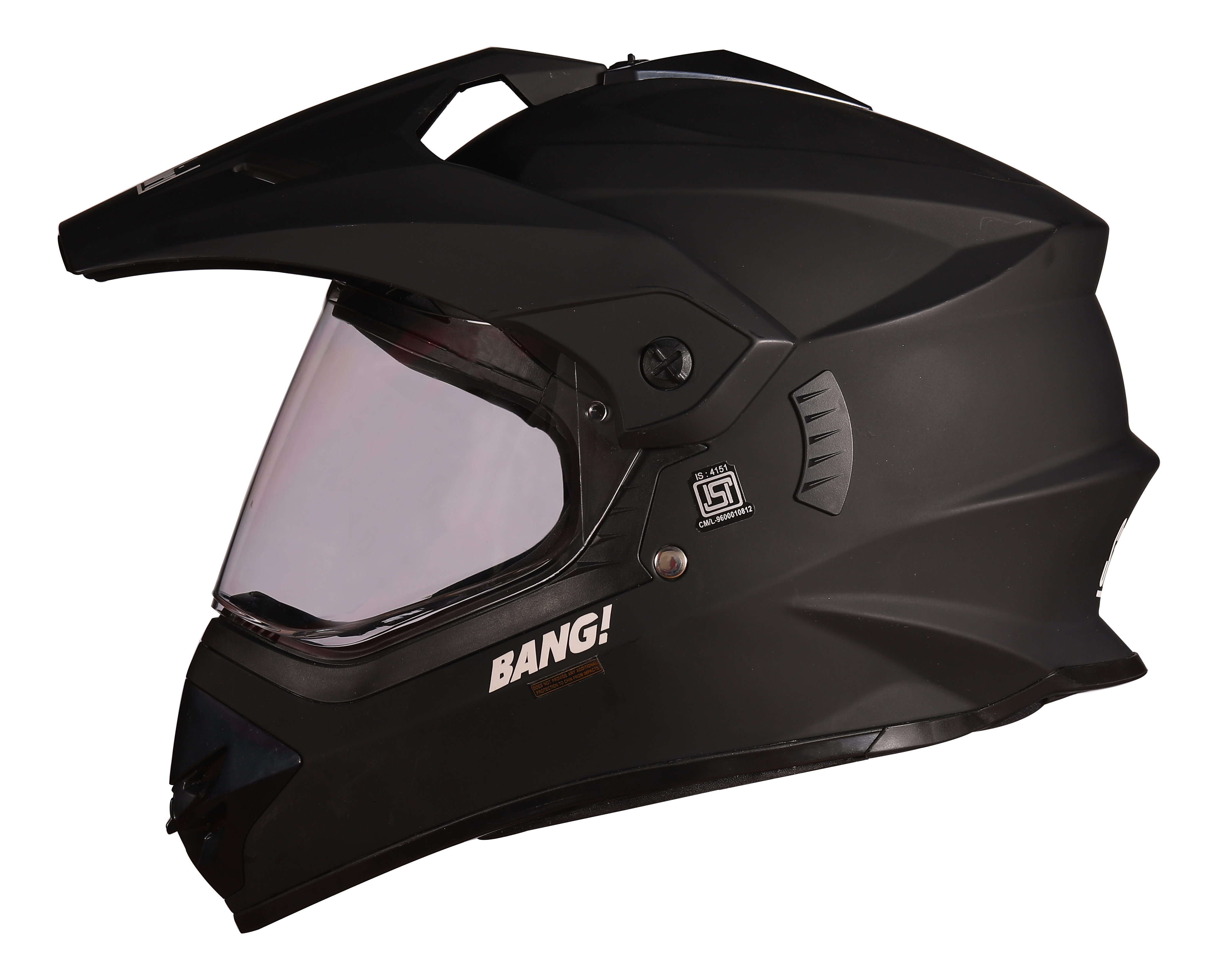 SB-42 Bang Single Visor Mat Black