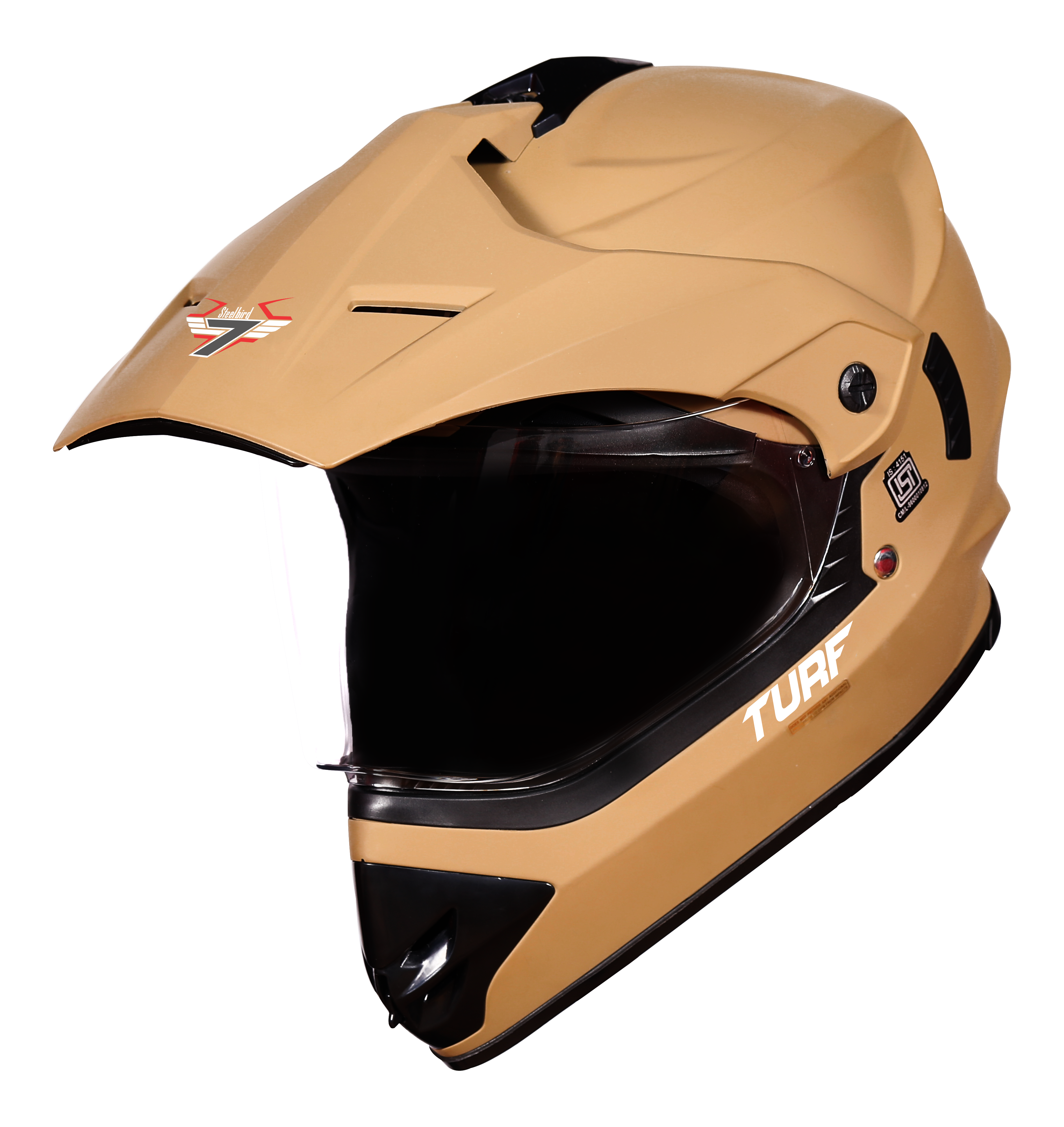 SB-42 Turf  Single Visor Mat Desert Storm