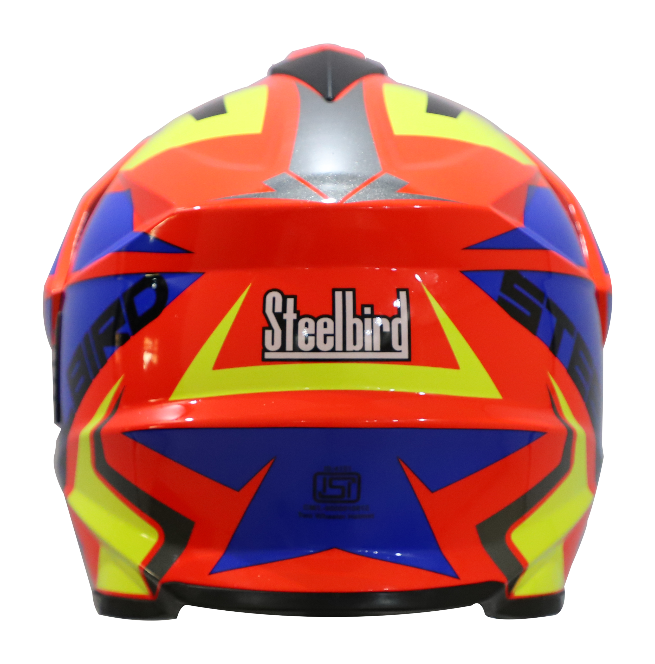 SB-42 Bang Silt Glossy Fluo Watermelon With Blue (Clear With Sun Shield)
