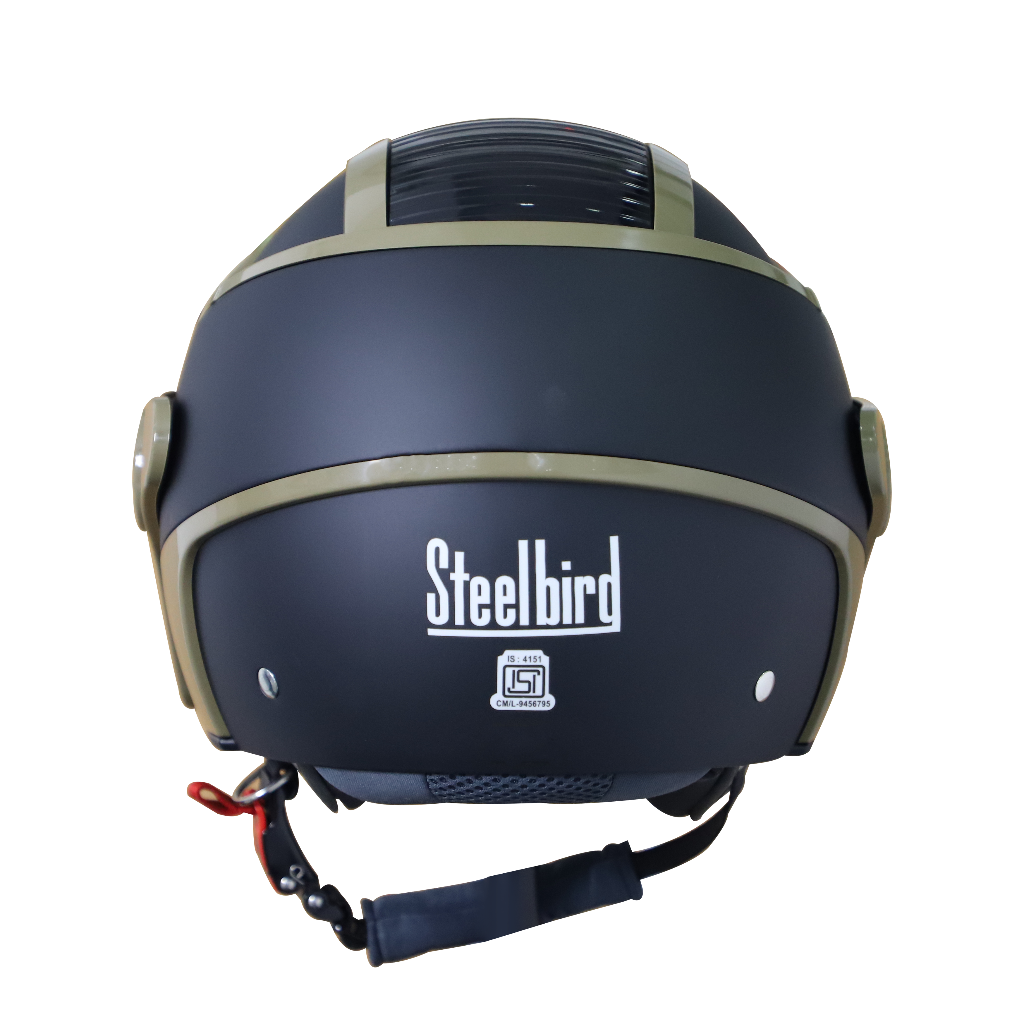 SB-29 AER MAT BLACK WITH DESERT STORM (FITTED WITH CLEAR VISOR WITH EXTRA CHROME GOLD VISOR FREE) 