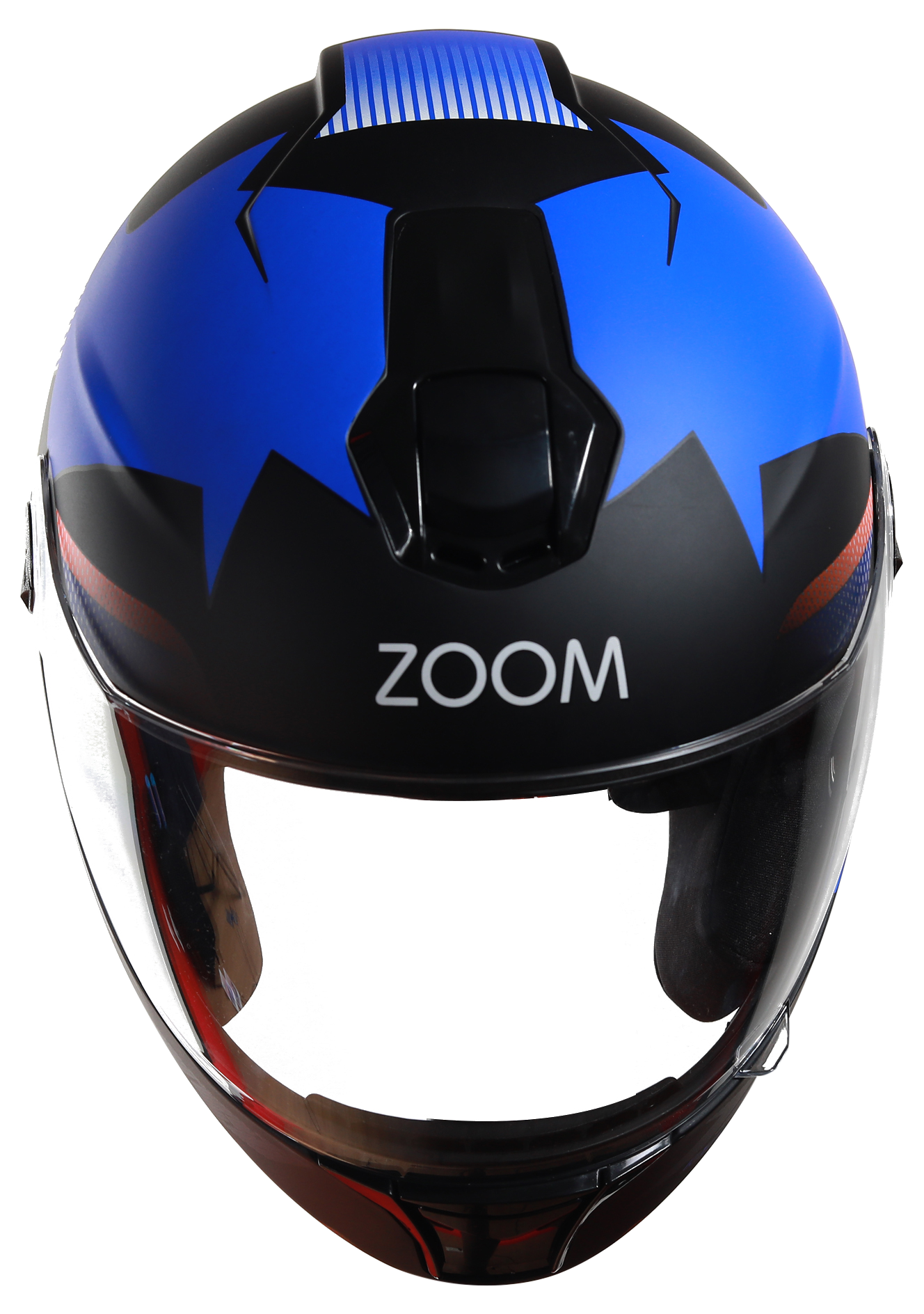 SBH-11 Zoom Trace Mat Black With Blue