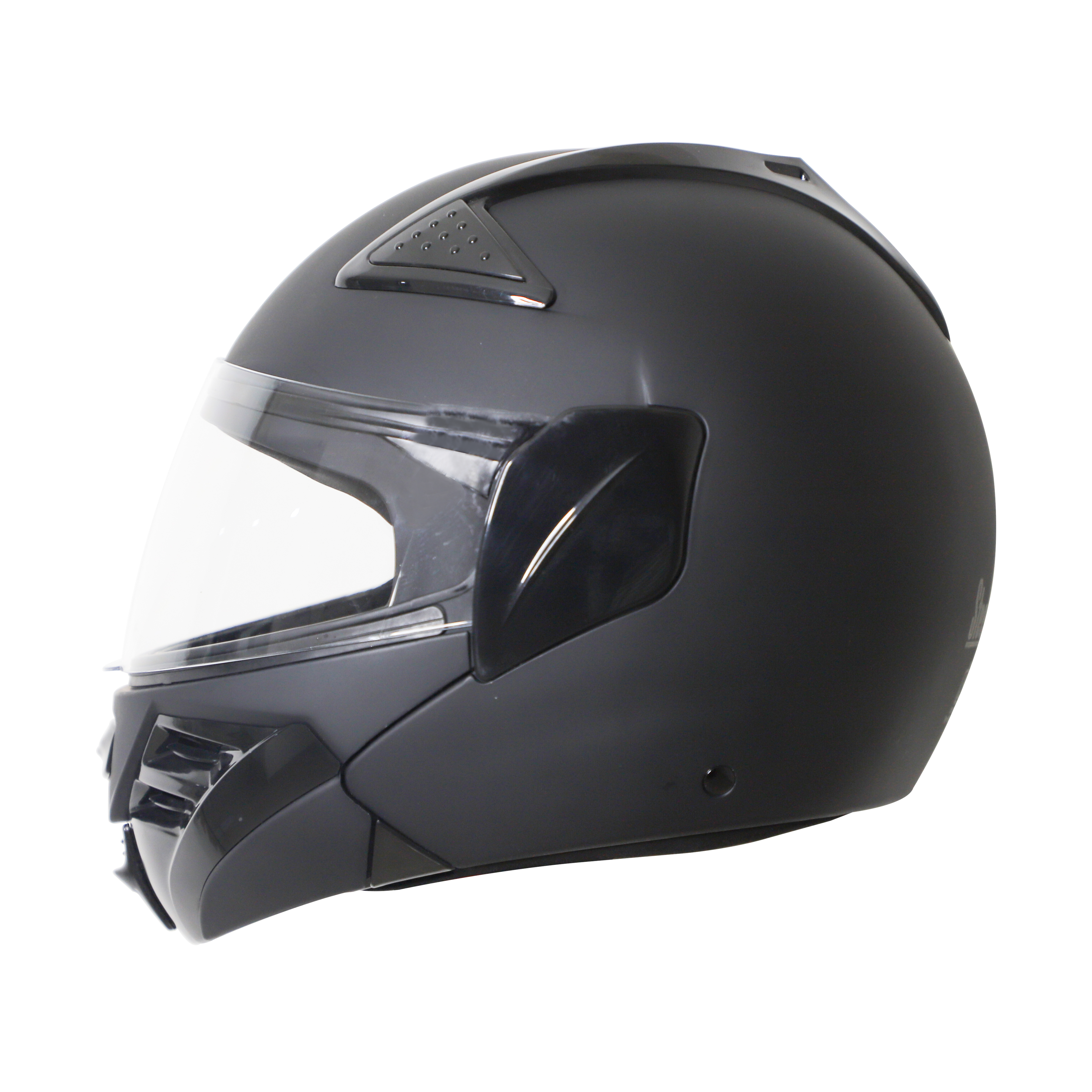 Steelbird SB-34 TRX ISI Certified Flip-Up Helmet For Men And Women (Matt Axis Grey With Clear Visor)