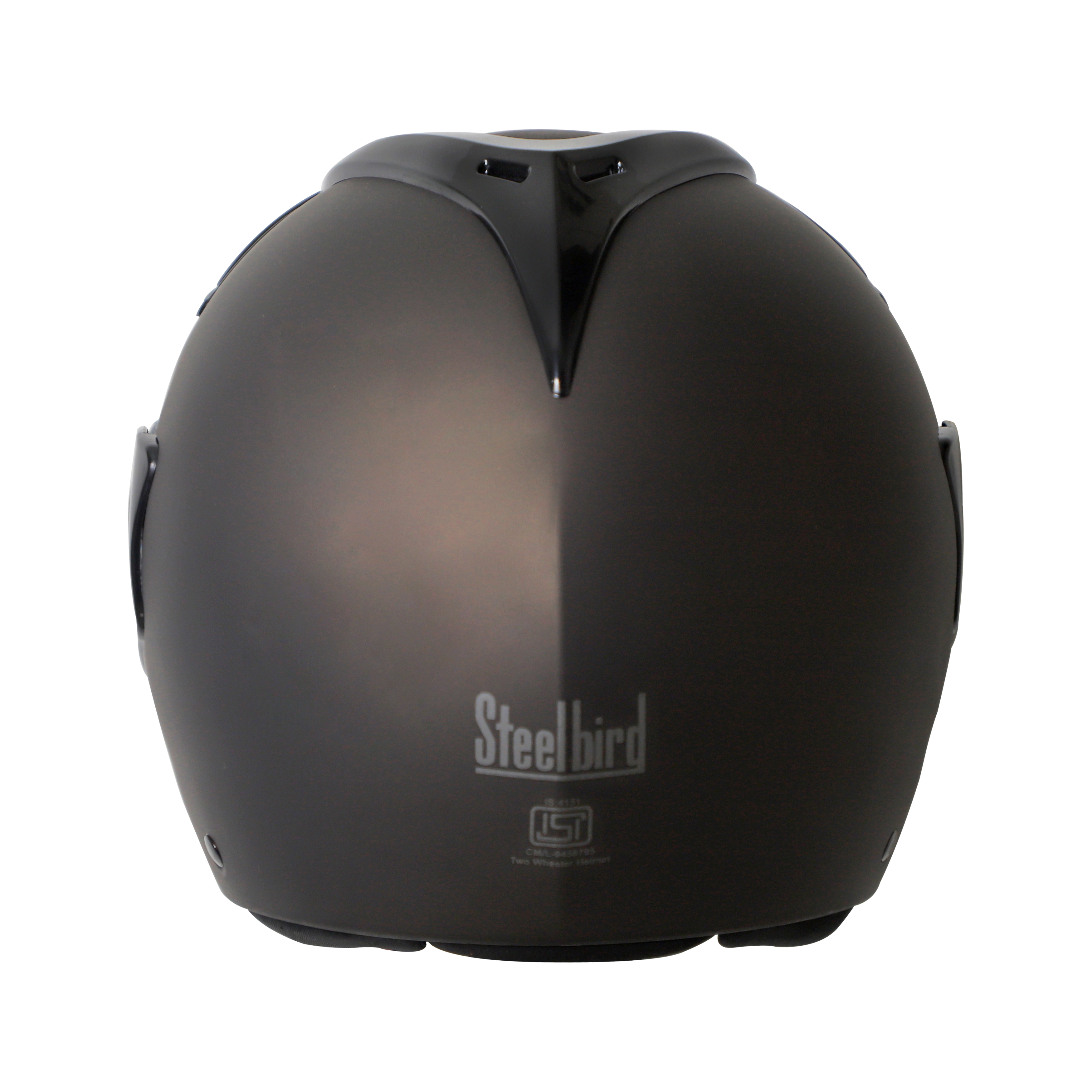 Steelbird SB-34 ISI Certified Flip-Up Helmet For Men And Women (Matt Royal Brown With Smoke Visor)
